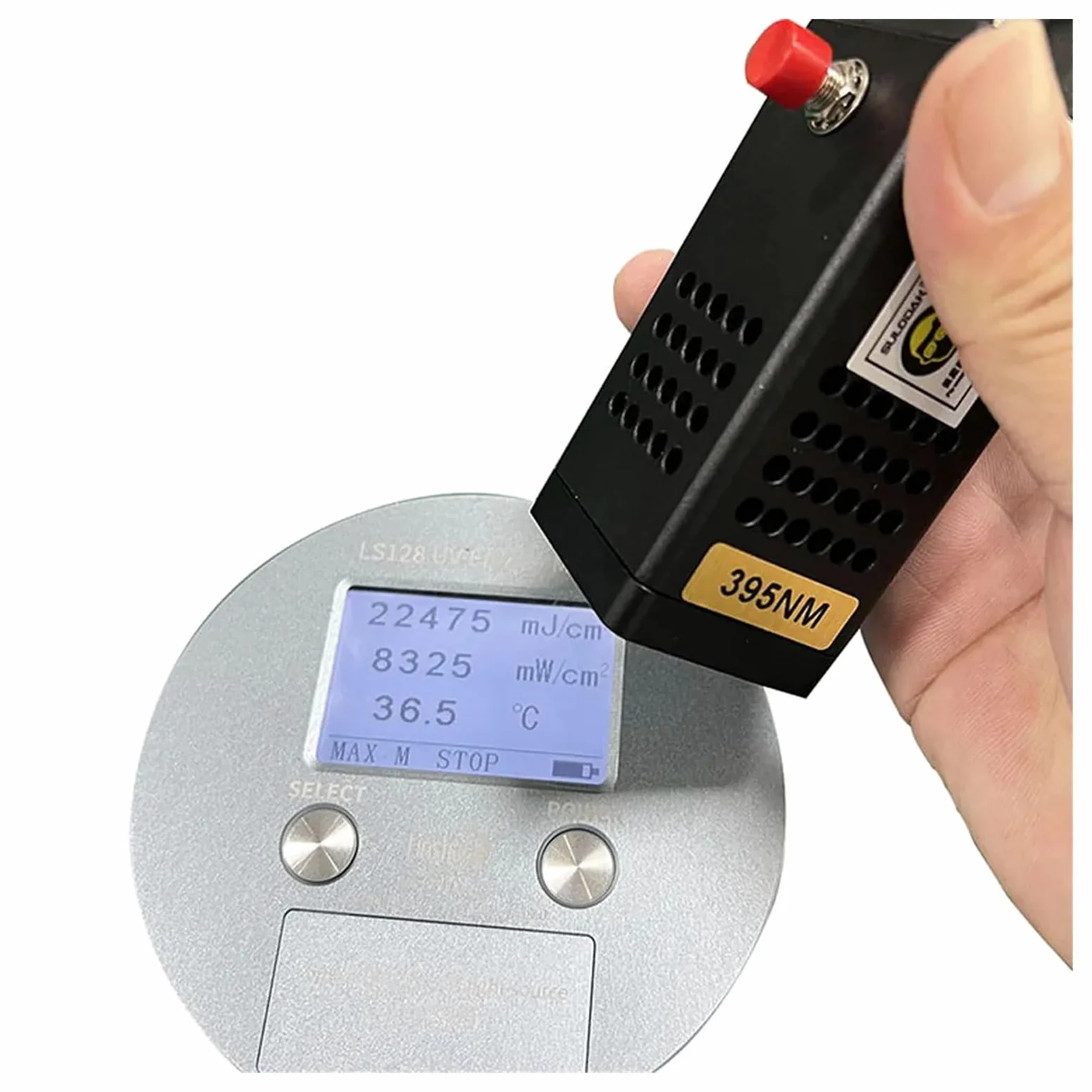 Lampada per polimerizzazione UV Lampada polimerizzante UV portatile Adesivo UV Adesivo senza ombre Inchiostro UV Test di laboratorio Scheda PCB Lampada UV LED a olio verde(385nm)