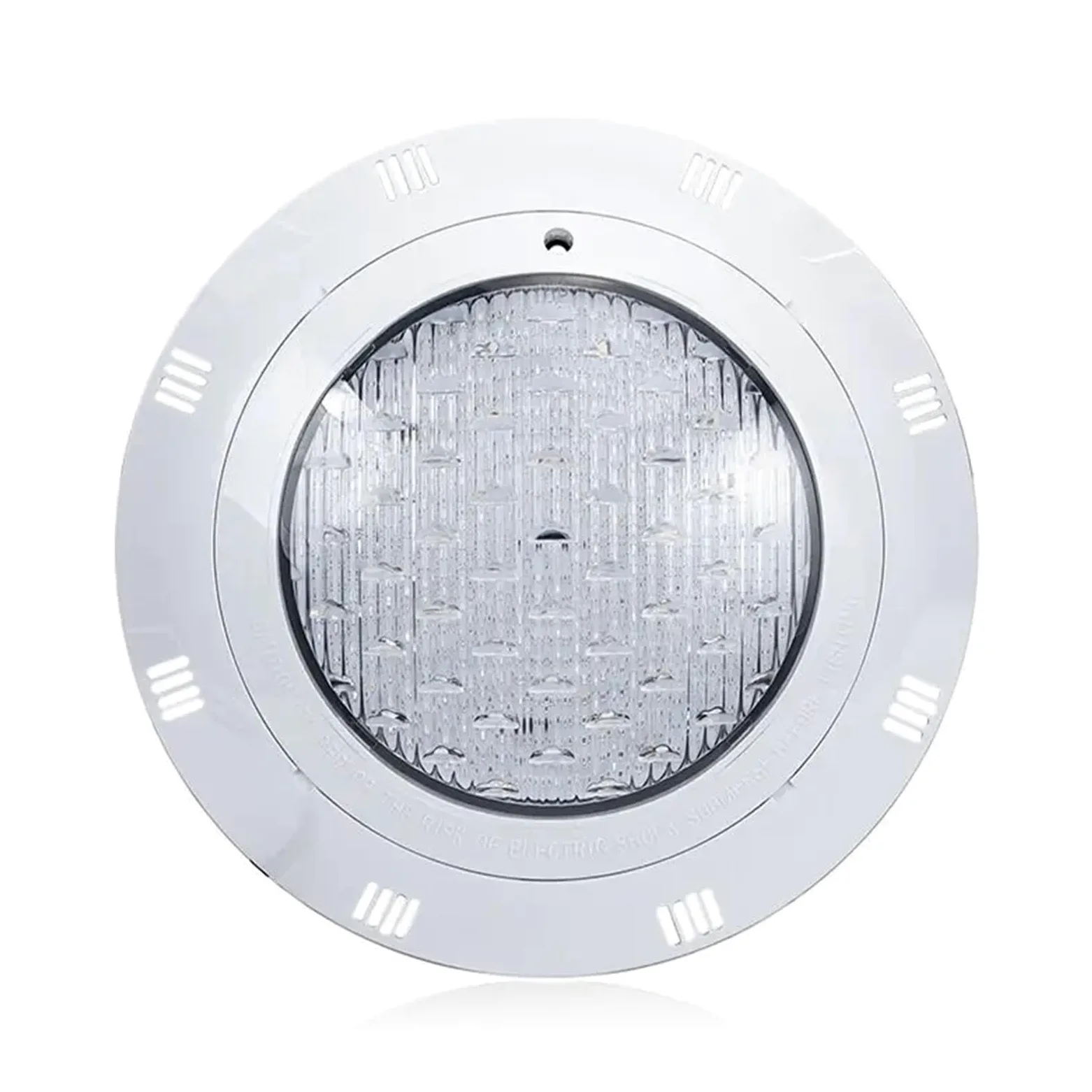 EDEDE Luci Piscina, 12V-ABS Luce Subacquea a LED da Parete IP68 Impermeabile a Sette Colori con Telecomando Illuminazione for Piscina 18W25W35W45W(Blauw,24W)