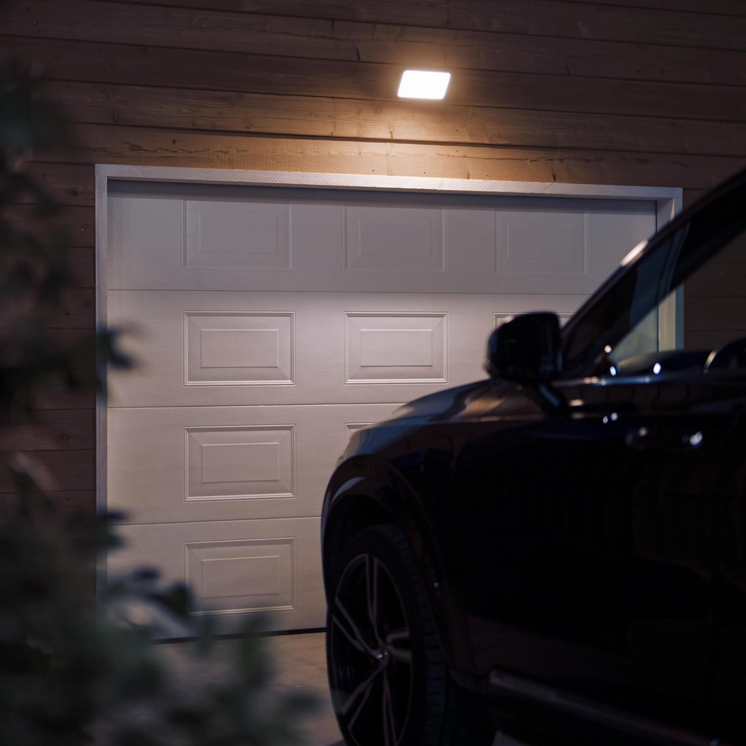 Philips Hue Welcome Set di 2 Proiettori (Nero) | Applique da esterno - Bianco caldo - Hue White