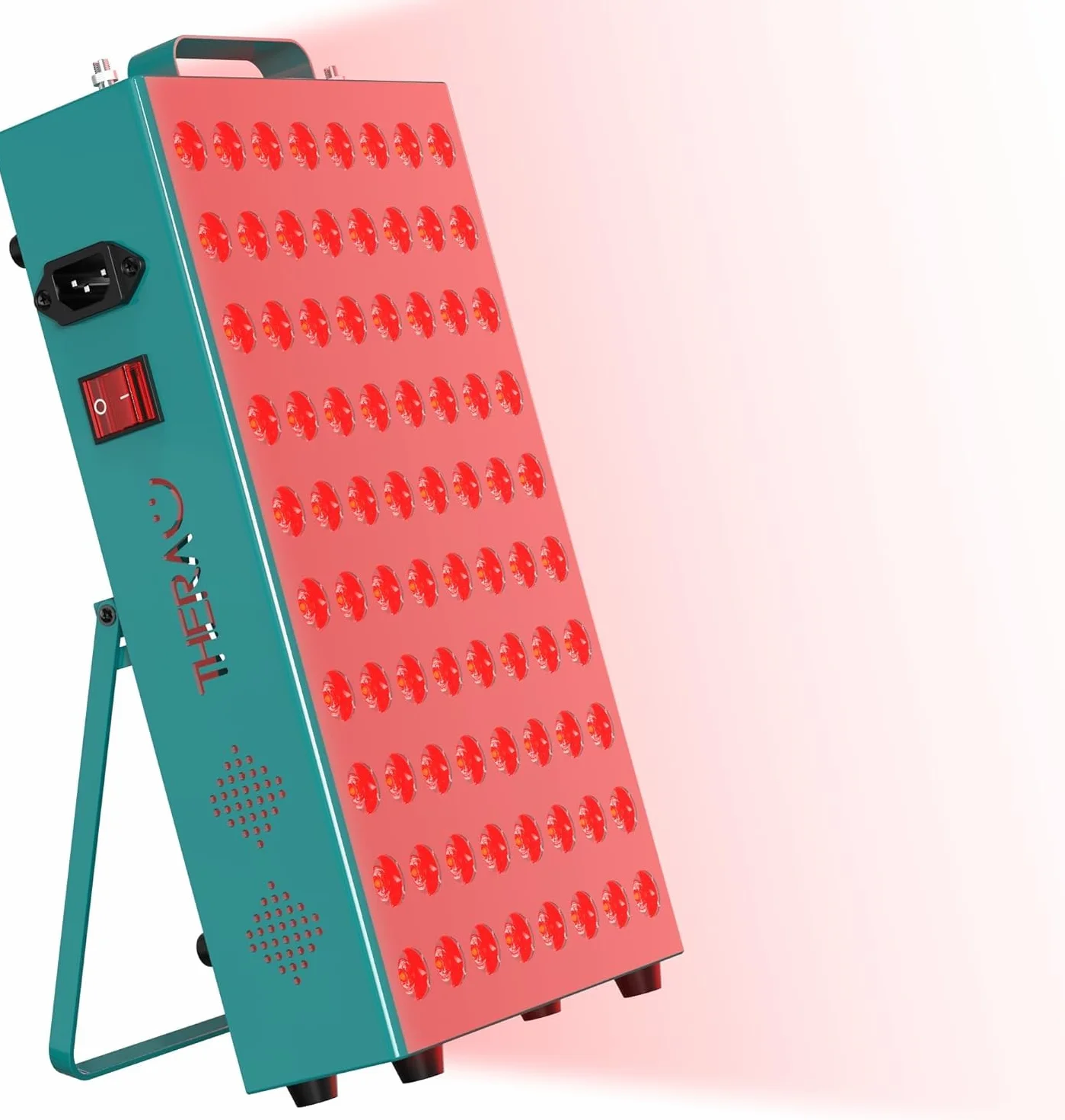 I-THERA-U Dispositivo di terapia a luce rossa di, 80 LEDs 400w 660nm lampada a luce rossa&850nm lampada a infrarossi pannello facciale di terapia a luce rossa per la gestione del peso e del dolore
