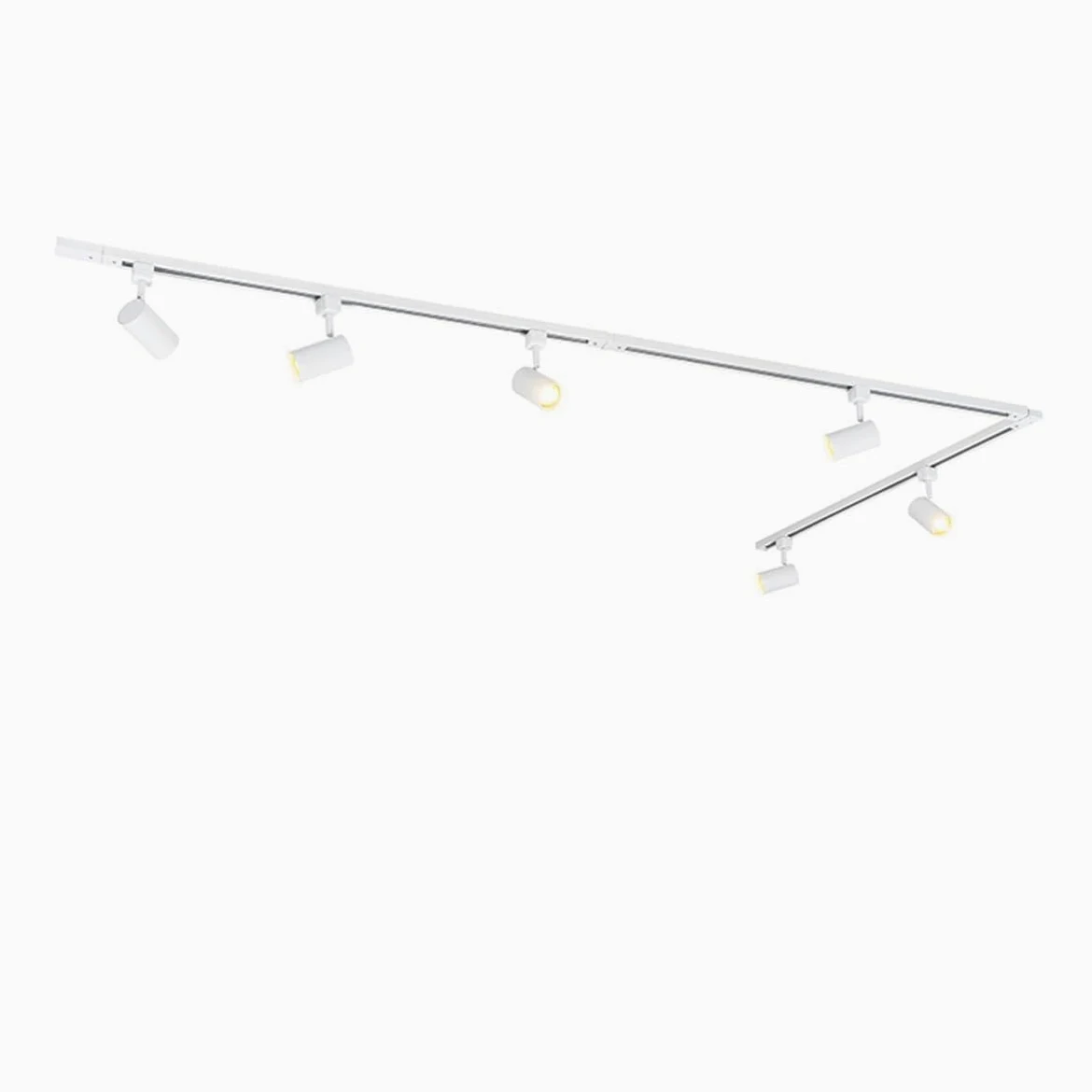 QAZQA iconic jeana - Moderno - 6 luce - L 286 cm - Bianco - Moderno - Soggiorno I Camera da letto I Sala da Pranzo I Cucina