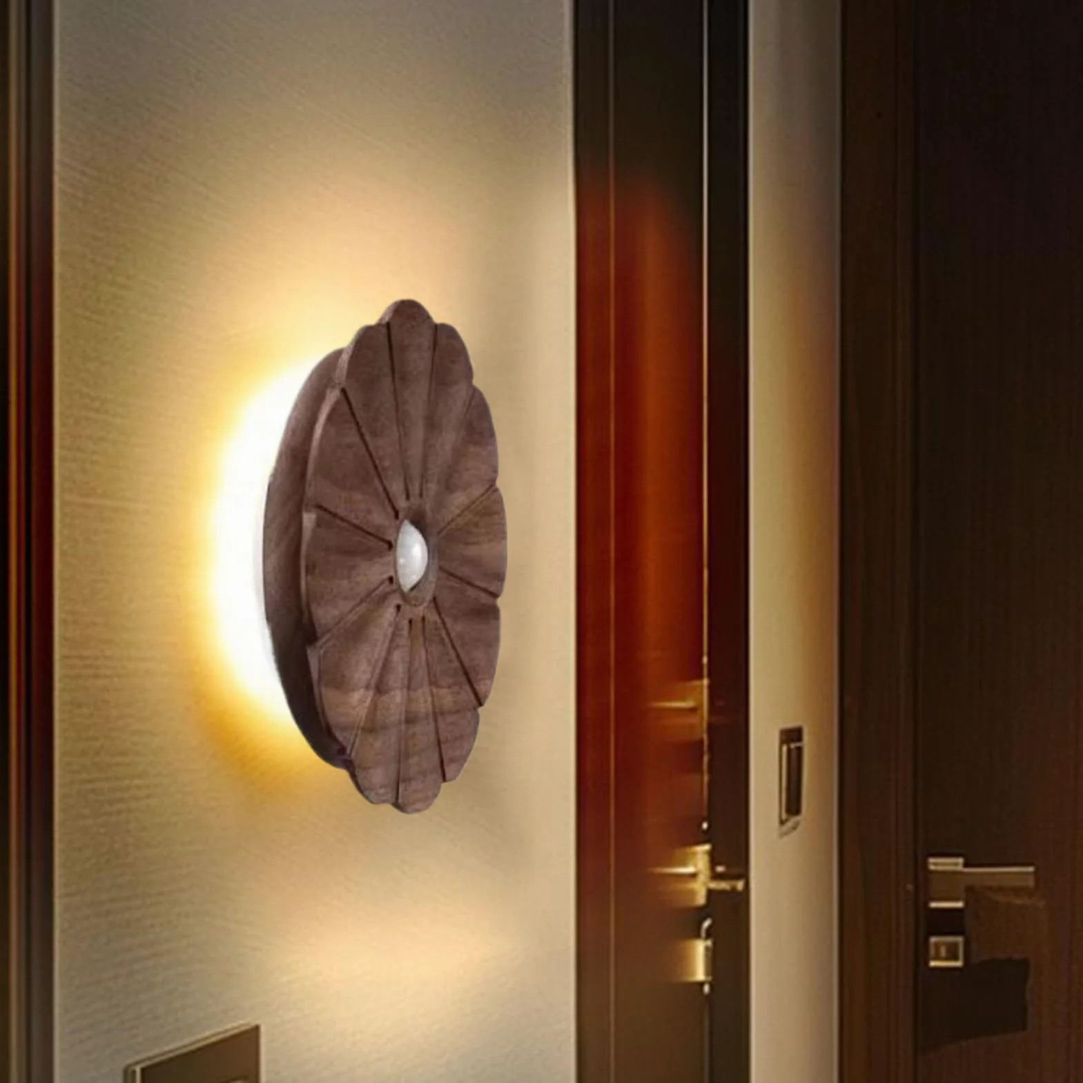 Mini lampada da parete a LED, luce notturna attivata dal movimento, per armadio, illuminazione a luce soffusa con energia, tecnologia a sensore efficiente, per camera da, corridoio, bagno