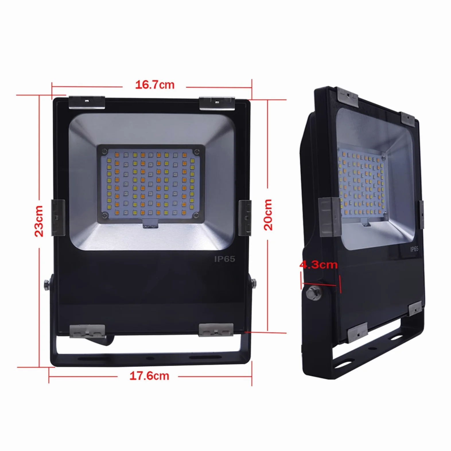 30W RGB CCT AC86-265V Smart LED Proiettore Impermeabile Esterno 2.4G Wireless WiFi APP Controllo Vocale(FUTT03 with WL Box)