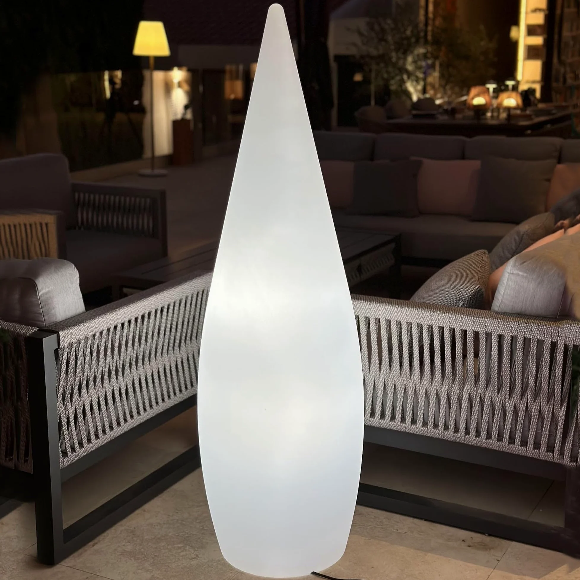 Lampada da terra all'aperto cablata H150CM CLASSY W150