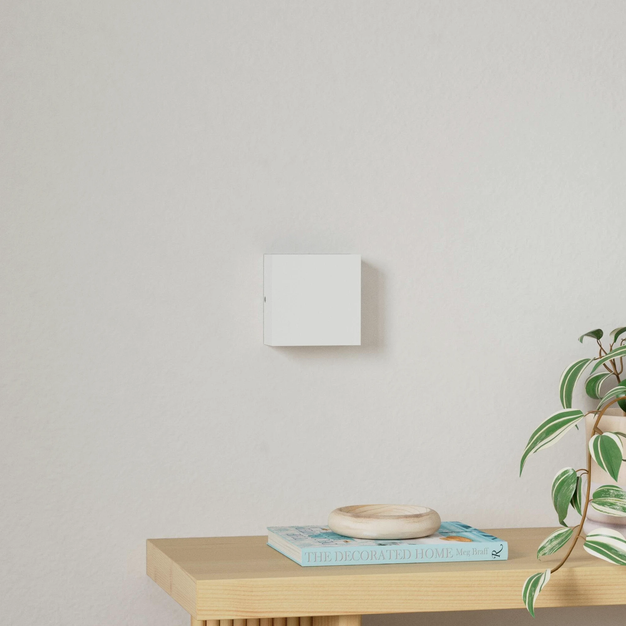 Applique da Parete Interno Moderno Led, 2 Pezzi 7W Lampada da Parete in Alluminio Bianco Caldo 3000K Lampada da Muro per Salotto, Bagno, Camera da letto