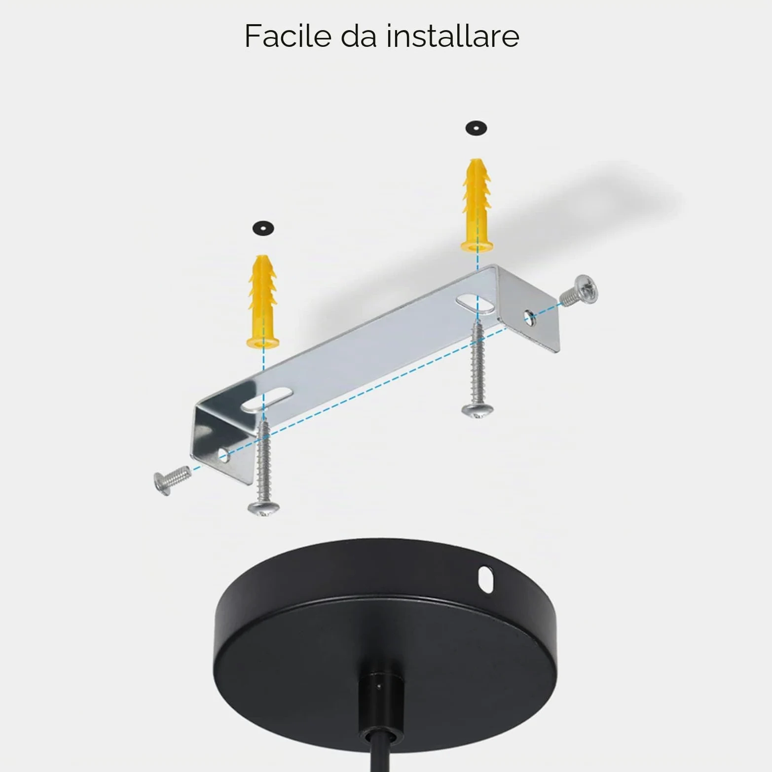 Tomshine Pendente, 2x Lampada a sospensione retrò in metallo, Lampada a sospensione LED vintage industriale, Ø 30cm, bianco (nero)