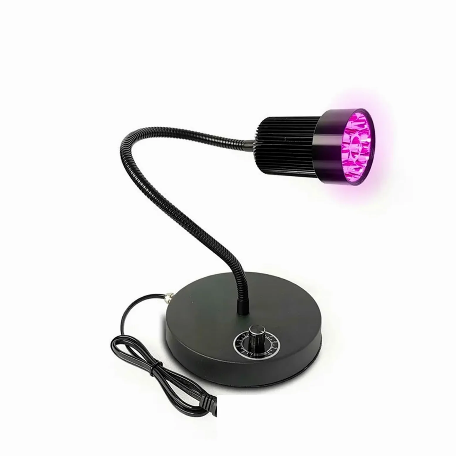 Lampada In Resina UV, Led ultravioletti UV regolabili da 100 W 405nm 365nm 395nm Lampada polimerizzante Colla epossidica Riparazione del circuito in resina di olio verde Polimerizzazione Della Resina