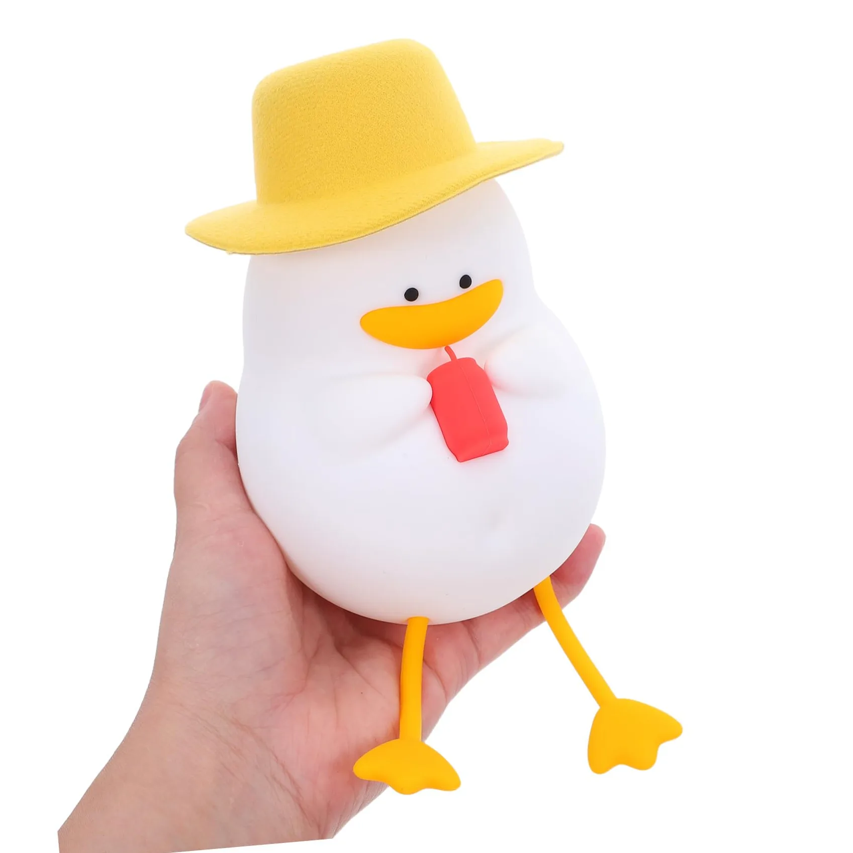 Lampada Anatra in Silicone con LED Luce Calda e Morbida per Cameretta Ragazzo Ragazza Touch Control Portatile per Allattamento e Viaggi Illuminazione per