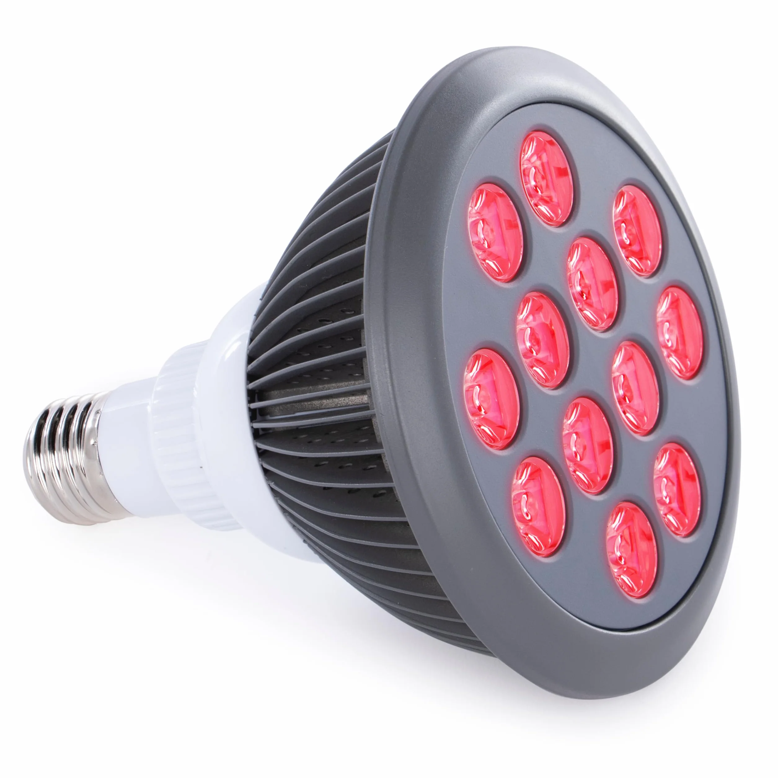 Red Light Therapy by Hooga with Power Cord.Red 660nm Near Infrared 850nm. 12 LED High Irradiance, Combo Treatment for Skin, Pain Relief, Anti Aging, Muscle Recovery, Performance HG24.