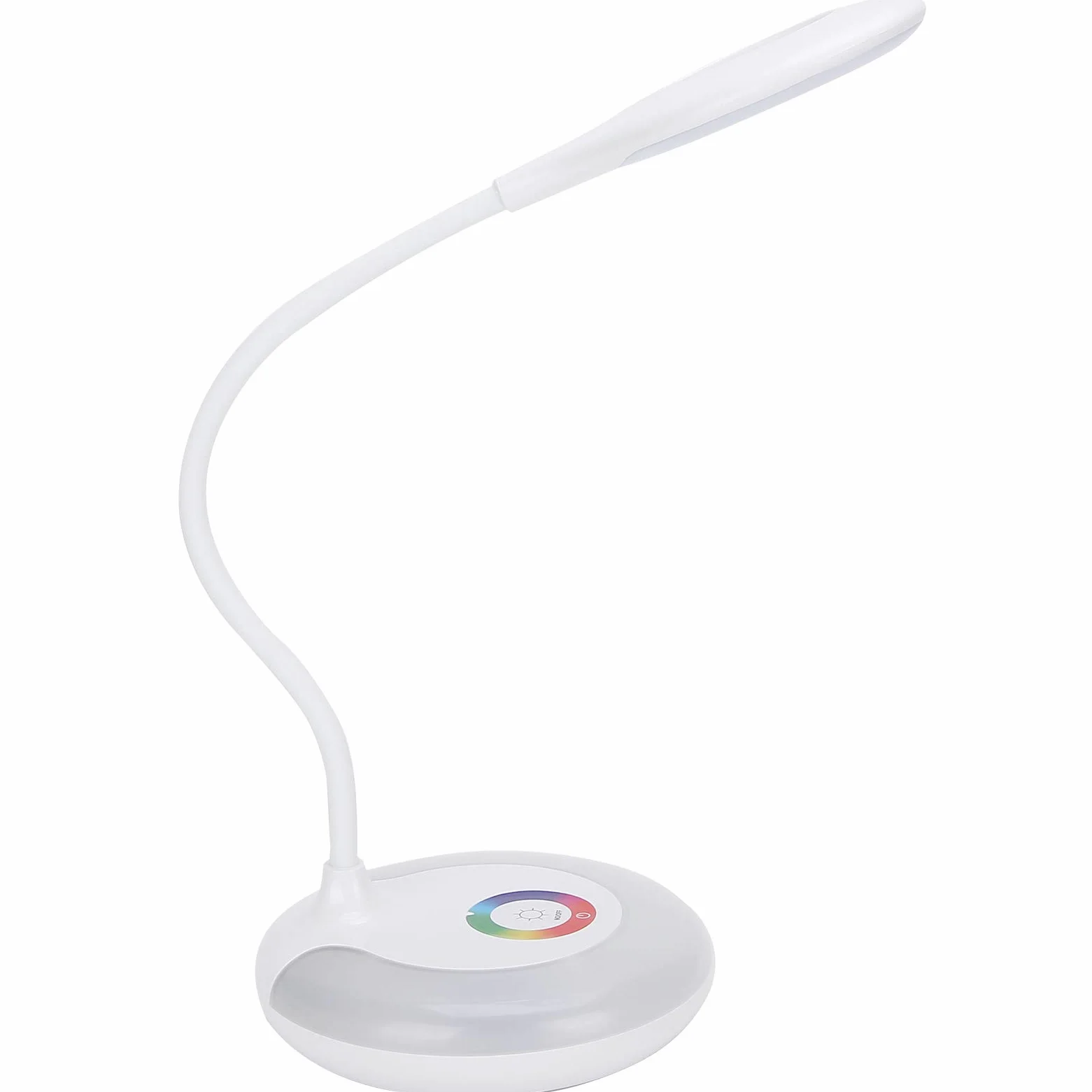 Lampada da Tavolo a LED USB, Luce da Tavolo con Regolazione Tattile, Protezione per gli Occhi Luce Dimmerazione Tattile Colorata, Lampada da Studio Flessibile a Collo D'oca