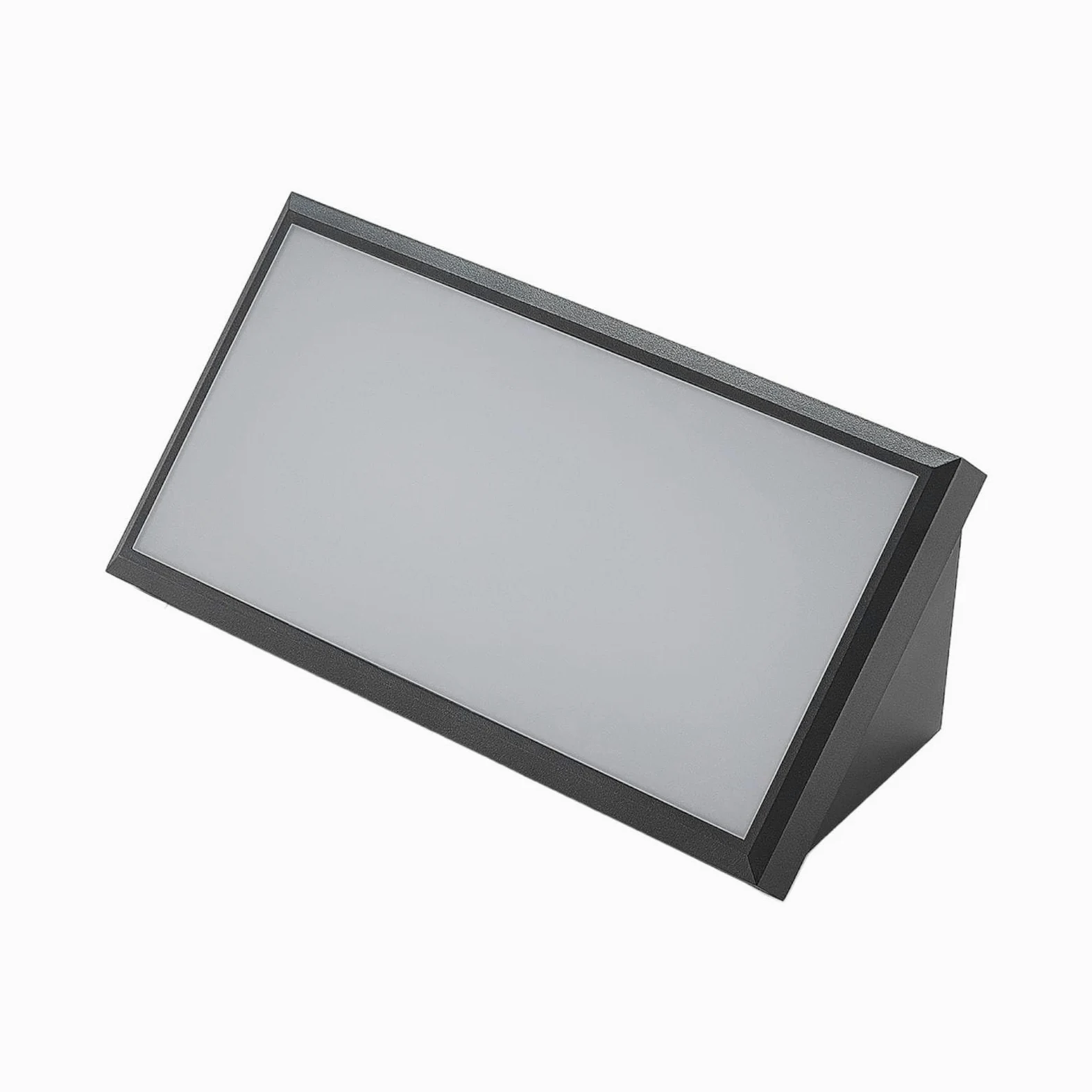 Lindby Applique LED da esterni (Moderno) colore Nero, lampadina inclusa applique lampada outdoor per facciata/parete terrazzo e