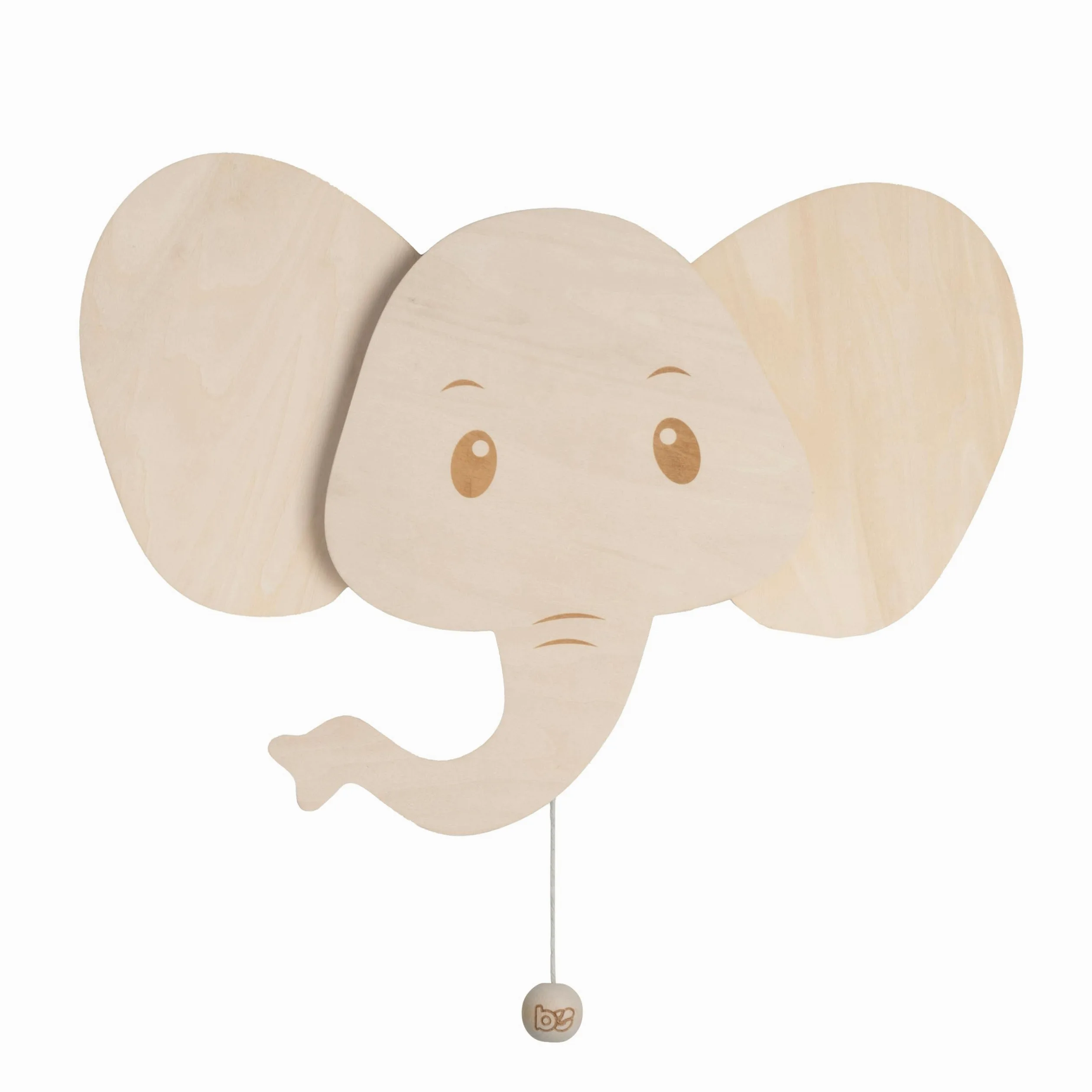 Baby's Only - Lampada da parete elefante Wonder - Brown - 23x35 cm