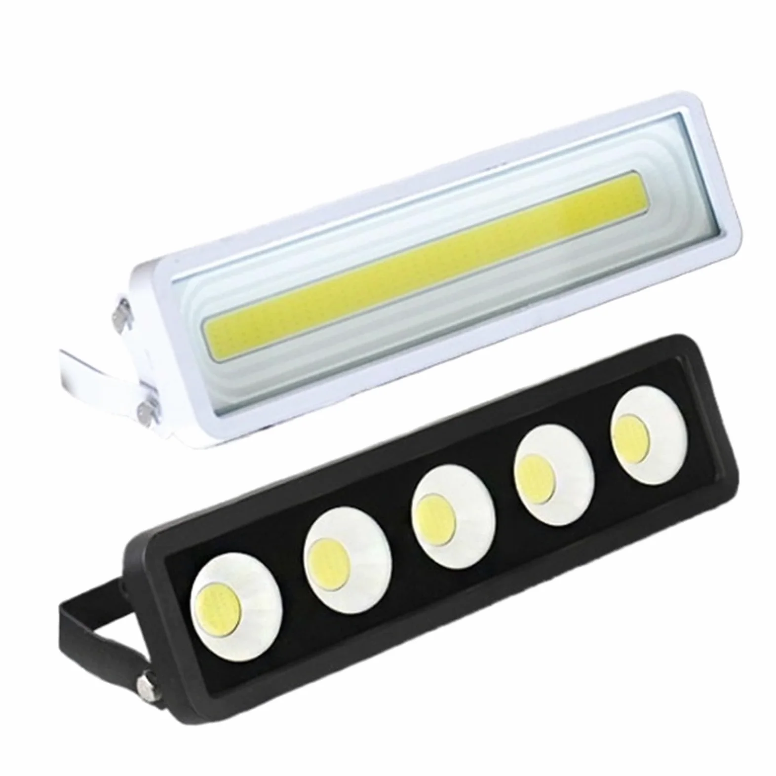 Proiettore per esterni, Proiettore a striscia lunga a LED(200WWhite long core,3000K)