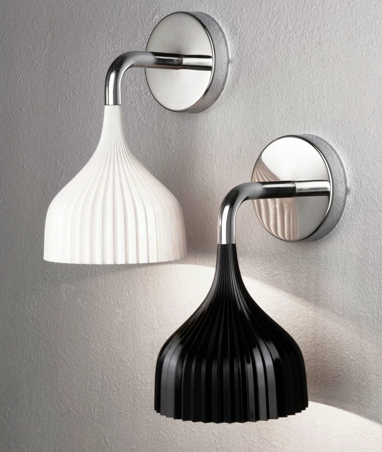 Kartell É Applique, Cristallo, ⵁ13.5cm