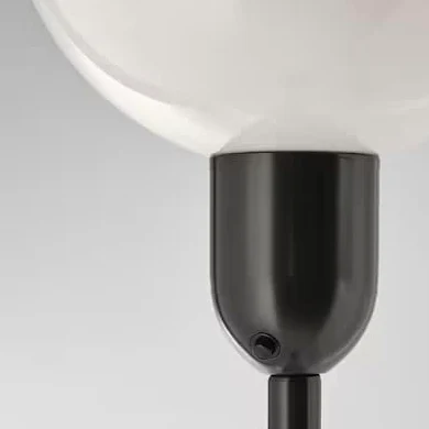 Ikea Hektogram Lampada da terra / Lettura, Nero/Bianco