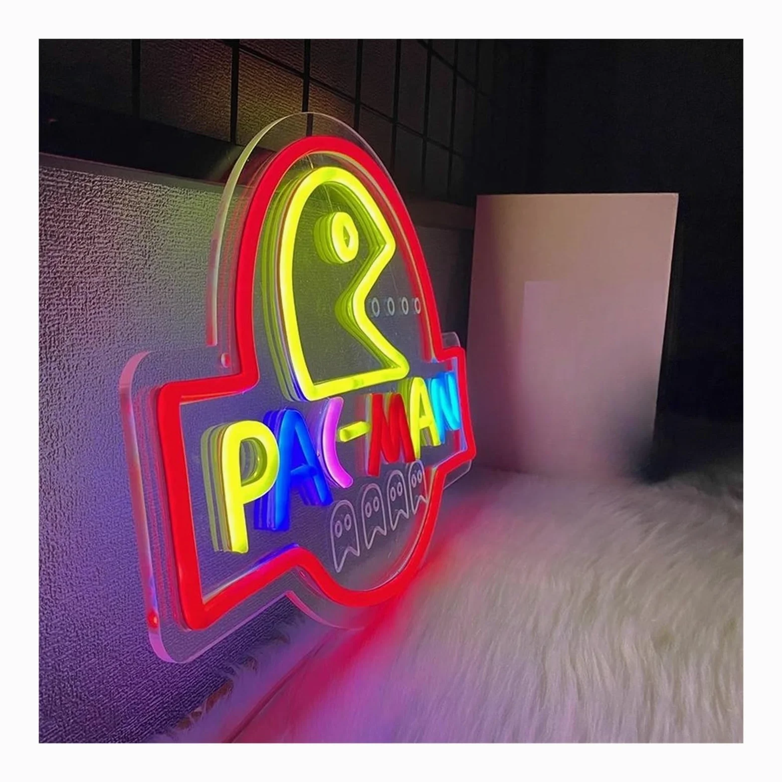 Insegna al Neon LED Insegna Al Neon Per Videogiochi, Luce Colorata Alimentata Tramite USB Per Zona Giochi, Sala Video, Decorazione Da Parete Per Camera Da Letto Per Ragazzi