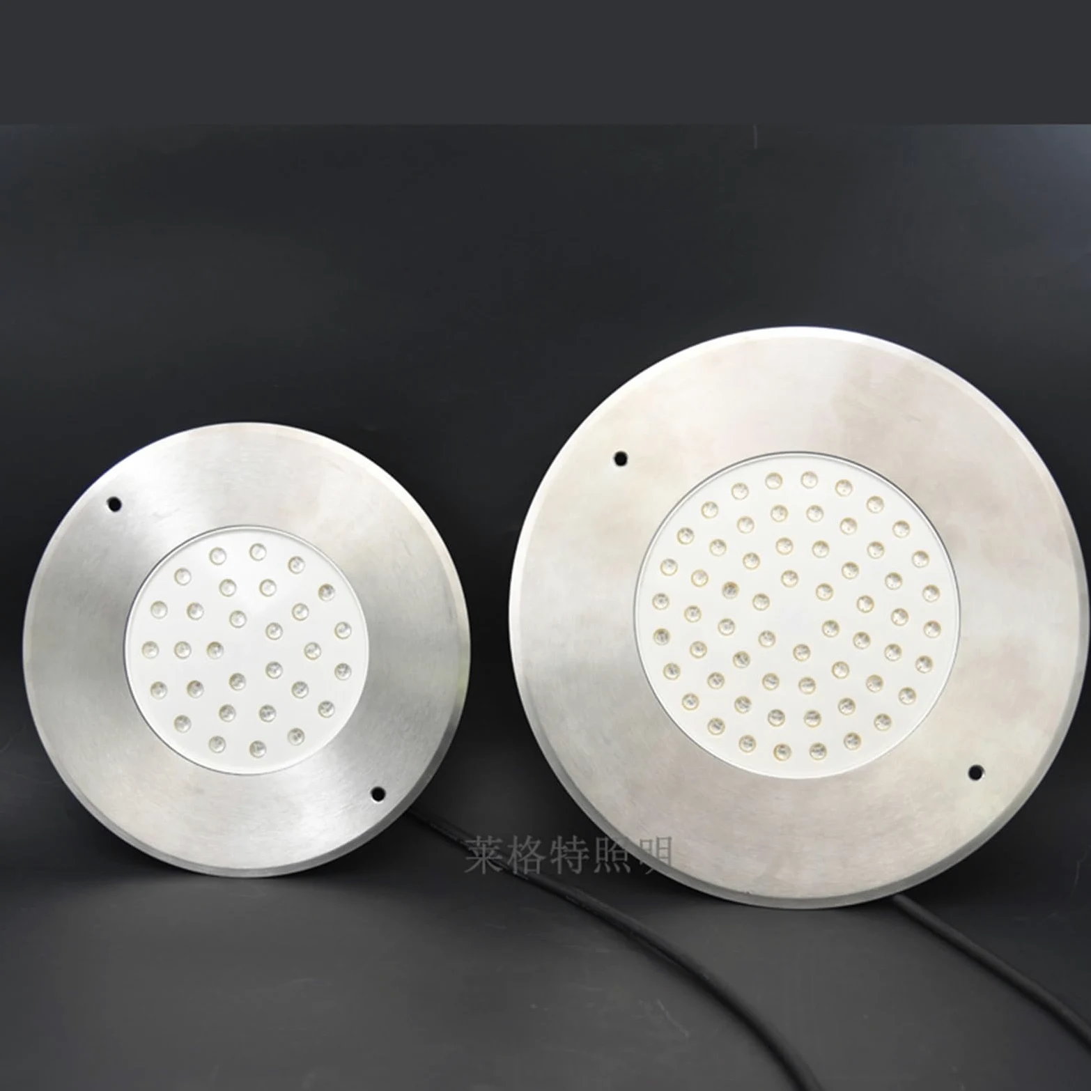 EDEDE Luci Piscina, Luci for Piscina, Luci for Piscina in Acciaio Inossidabile, Luci subacquee Integrate, Luci subacquee RGB Colorate con Telecomando(Warm White/Pure White,Ф280mm-36W)