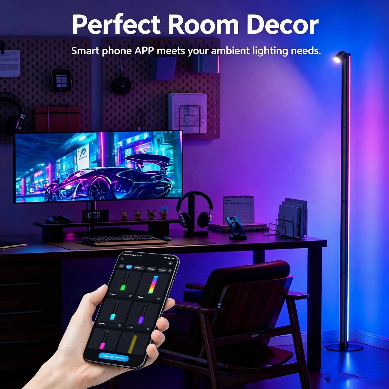 Lampada da scrivania a LED in legno magnetica staccabile | Testa della lampada magnetica rimovibile, regolazione continua touch, luce 4000K senza sfarfallio, batteria da 2600 mAh