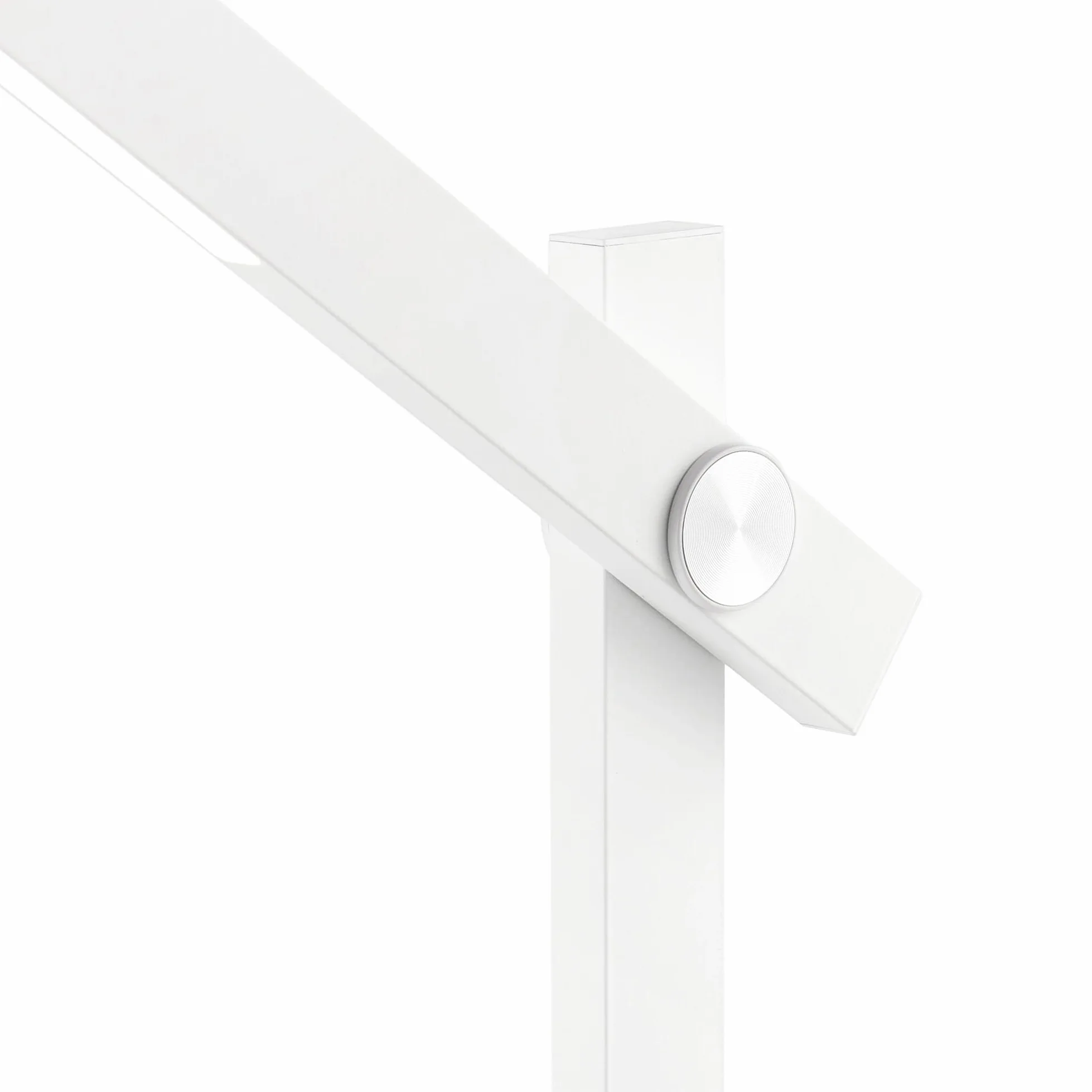 Ideal Lux PIVOT Lampada da tavolo LED integrata dimmerabile bianca, interruttore integrato, 3000K