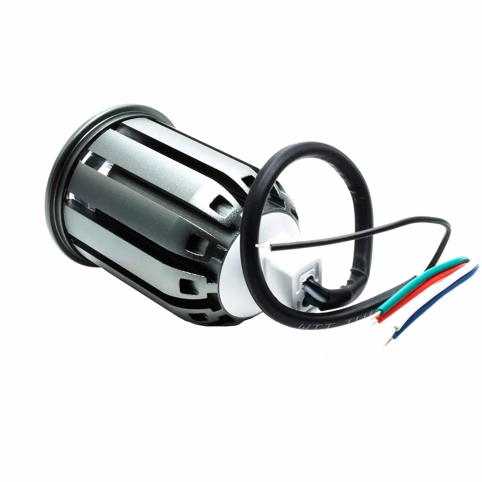 [KIT PROFESSIONALE 3 FARETTI LED RGBW IP65] Faretto led 36W 3X12W incasso per box doccia sensoriale bagno turco 24V rgb+white infiniti colori e giochi di luce cromoterapia relax benessere DIMMERABILE
