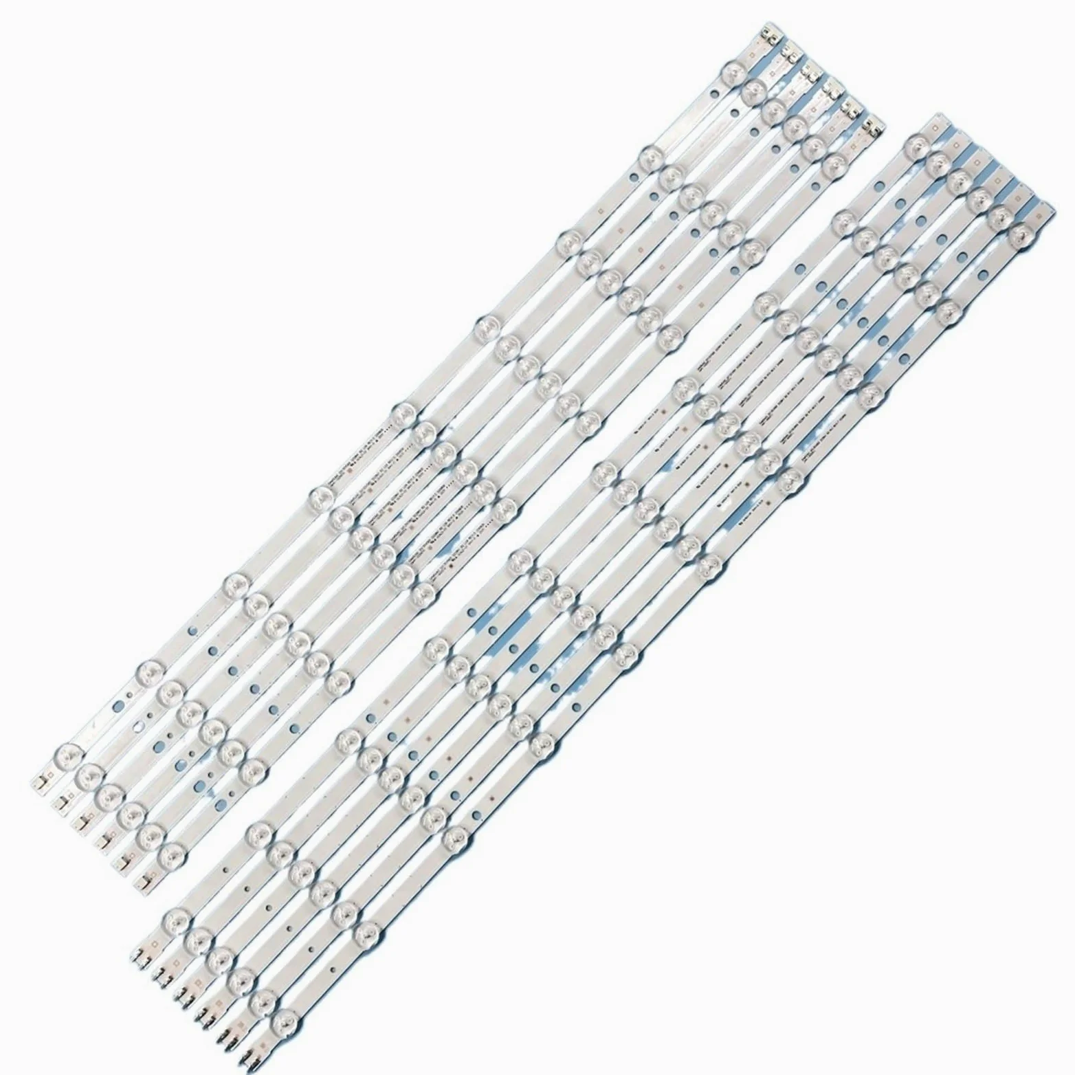 Striscia LED Compatibile for TV da 65" D3GE-650SMB-R1 D3GE-650SMA-R3 2013SVS65 3228 N1 BN96-34562A BN96-34563A UN65H6203 UN65EH6000 UN65FH6001
