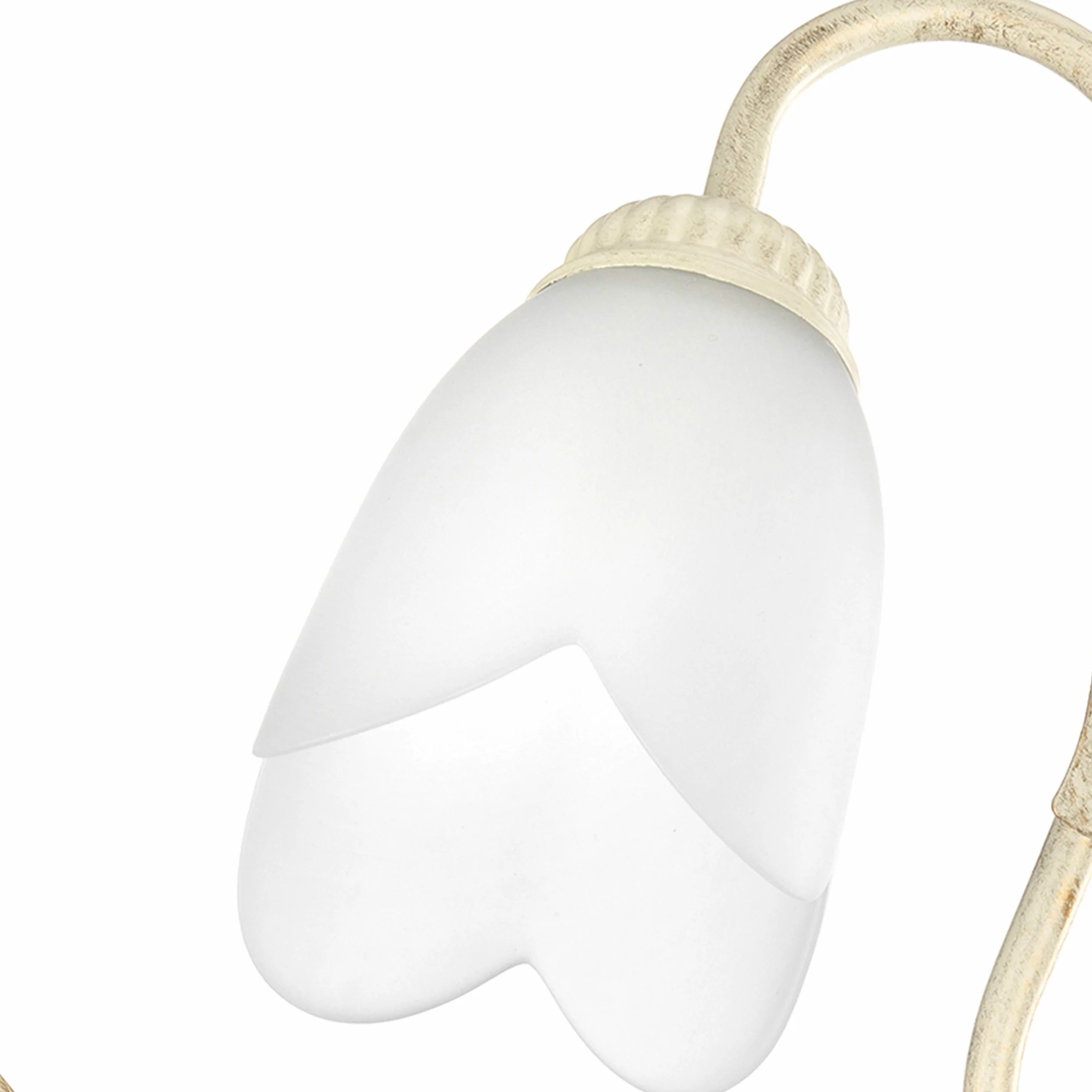 ONLI Lampadario 5 luci Doppio Giro Color Avorio