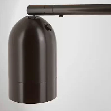 Ikea Hektogram Lampada da terra / Lettura, Nero/Bianco
