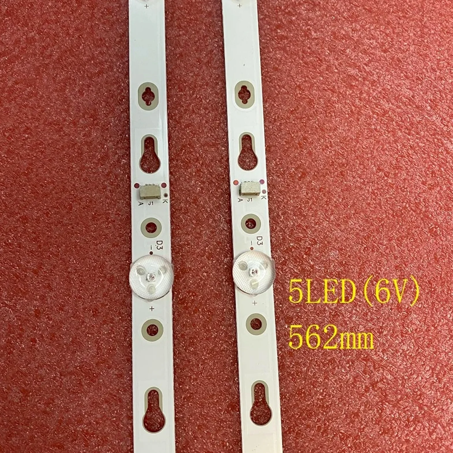 Strisce di retroilluminazione a LED 5LED compatibili for TV 32D3000 32D3000B TV TC-32FS500X Fanco W32-D12B Atvio ATV-32SM GIC32LB37_3030F2.1D(30 PCS for 15 TV)