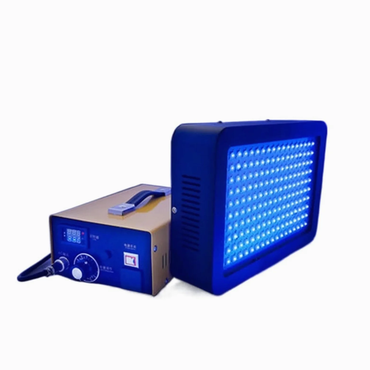 Lampada per polimerizzazione UV Regolazione energetica 1500W LED UV ultravioletto Colla senza ombre Colla fotosensibile ottica 395nm 365nm 405nm Lampada polimerizzante in resina(405nm)