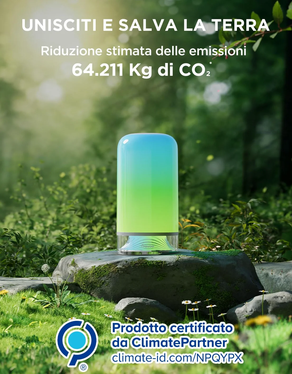 Govee Lampada da Comodino LED RGBICWW, Lampada Touch da Tavolo con 70 Modalità Scena e 8 Modalità Musica, Funziona con Matter, Compatibile Alexa, 500 Lumen, 2700-6500k, per Soggiorno e Camera da Letto
