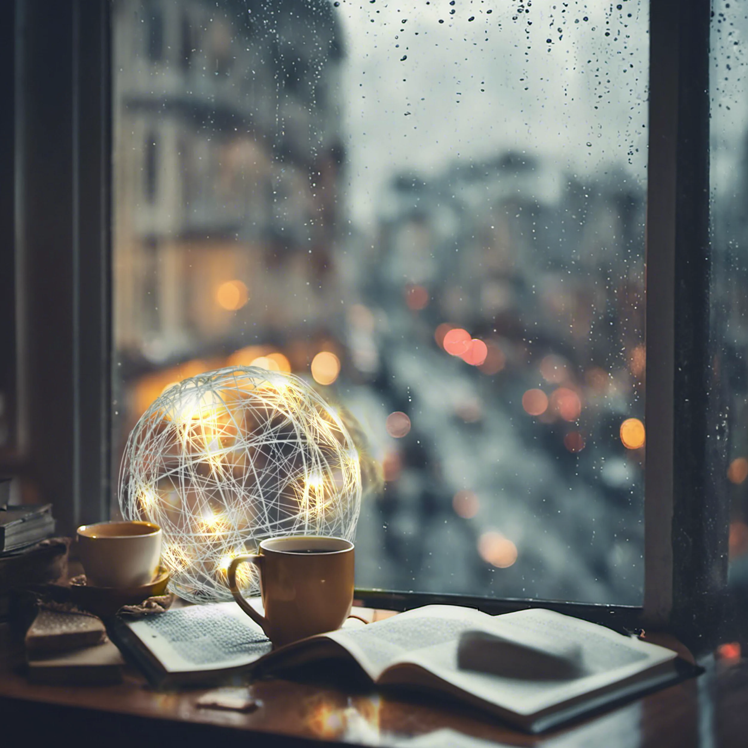 Relaxdays Sfera di Luci a LED, Lampada Decorativa Fili Luminosi, da Appendere o Appoggiare, Cavo Lungo, Ø 30 cm, Argento