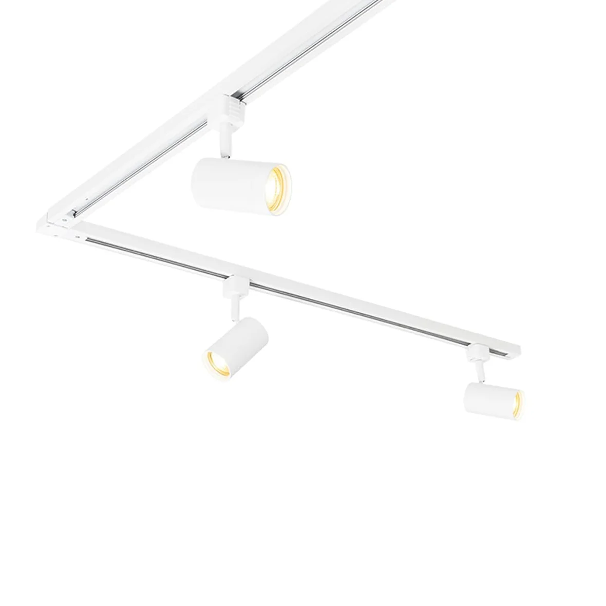 QAZQA iconic jeana - Moderno - 6 luce - L 286 cm - Bianco - Moderno - Soggiorno I Camera da letto I Sala da Pranzo I Cucina