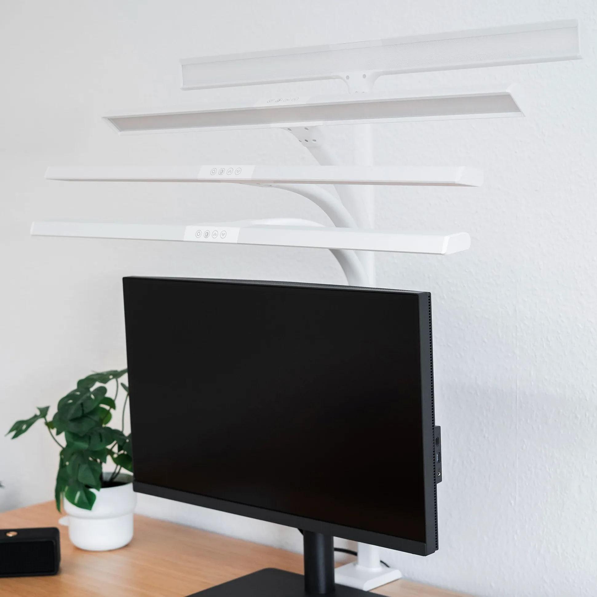 Feintech Ltl00320 Grande Lampada da Tavolo 20 W, Bianco