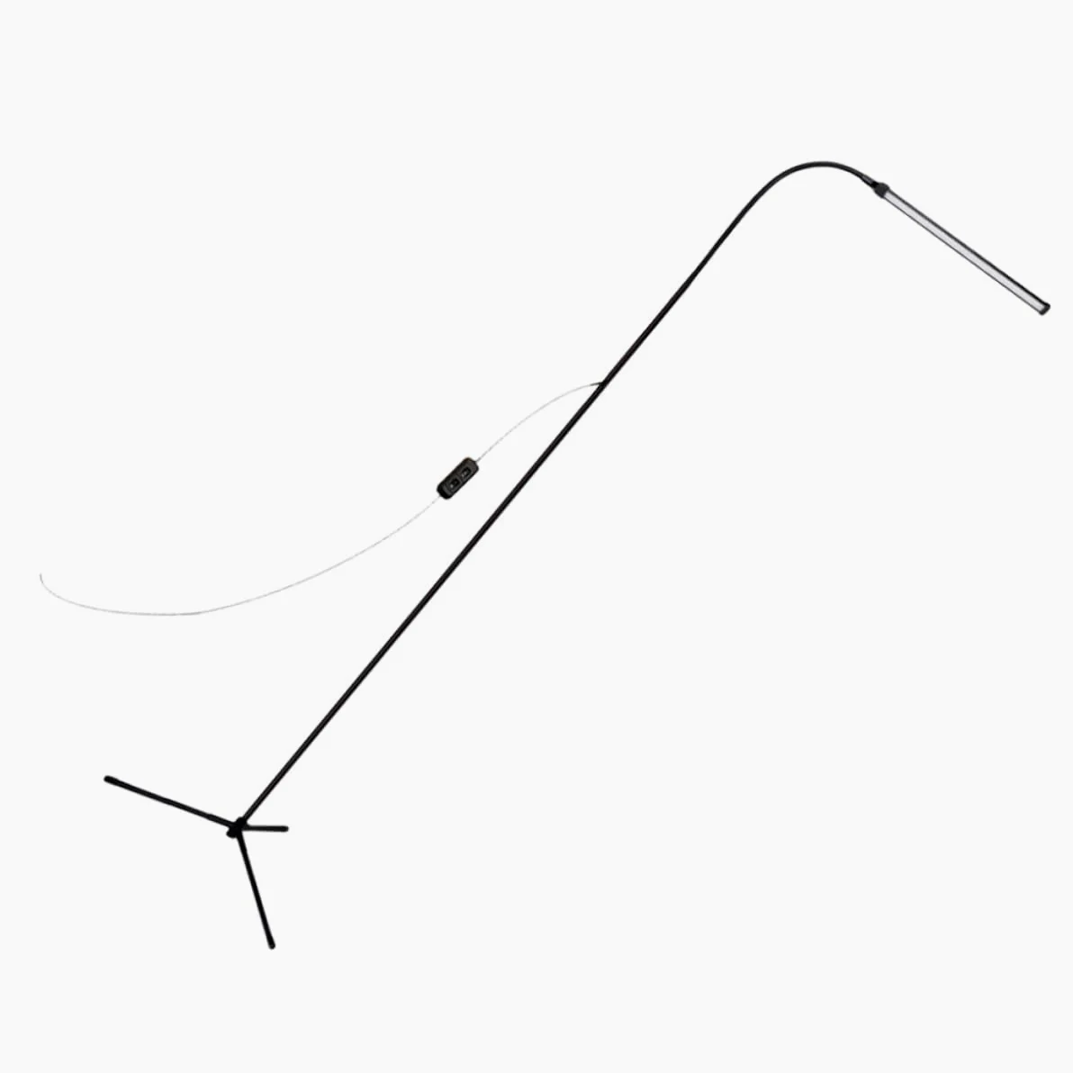 OSALADI Lampada da Lettura Luce senza Abbagliamento Dimmerabile con Clip LED Braccio lungo Flessibile, Alimentazione Usb Nero per Scrivania e Libro