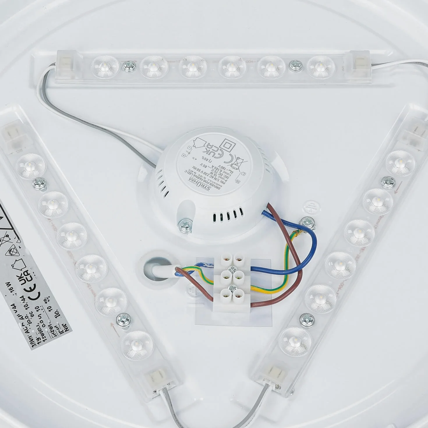 Plafoniera LED camera dei bambini IP44 Bianco Colorato Ø 33,5 cm 4000 K 1300 lm bianco neutro Dinosauro camera dei bambini lampada soffitto
