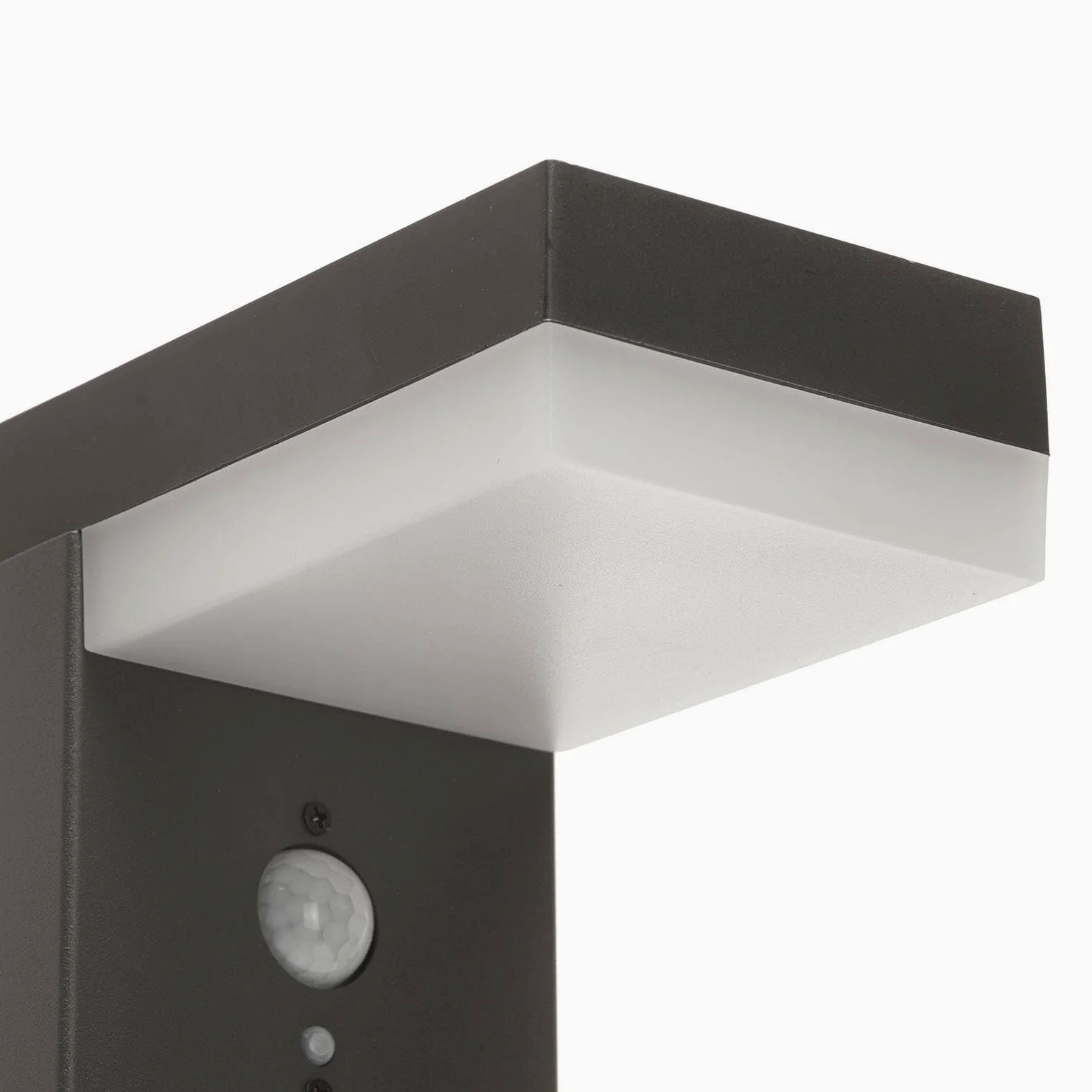 Lindby Lampade solari con sensore di movimento (Moderno) colore Grigio, in Acciaio Inox lampadina inclusa lampada solare giardino
