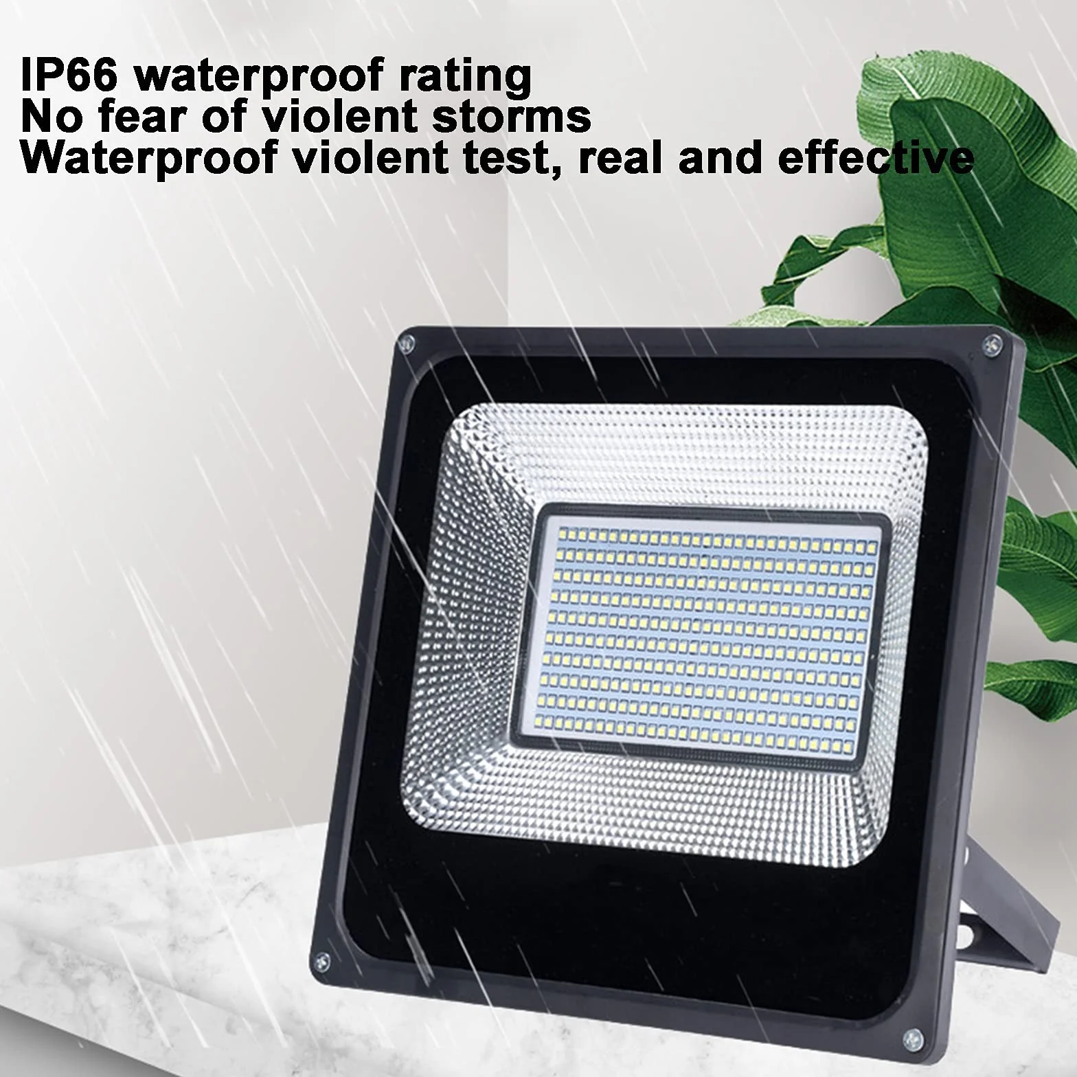 Proiettore a LED per esterni, 50-1000 W, IP66, impermeabile, con filo da 1 metro, super luminoso, per giardino, patio, vialetto, cortile e altro (700 W)