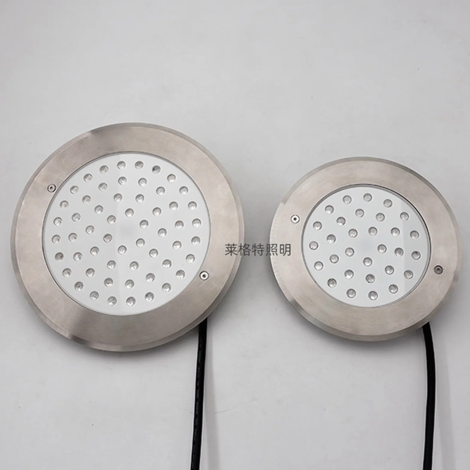 EDEDE Luci Piscina, Luci for Piscina, Luci for Piscina in Acciaio Inossidabile, Luci subacquee Integrate, Luci subacquee RGB Colorate con Telecomando(Warm White/Pure White,Ф280mm-36W)