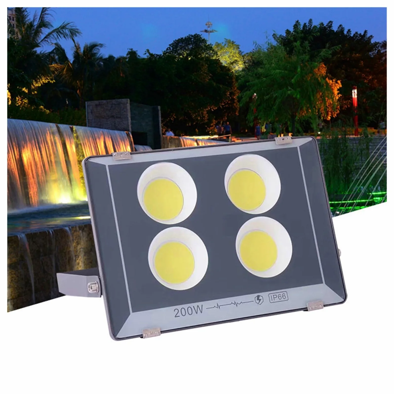 Proiettore A LED 300W 200W 100W 50W Proiettore Da Giardino For Esterni Impermeabile IP66 Ad Alta Luminosità Proiettore Da Parete Faretto(250W)
