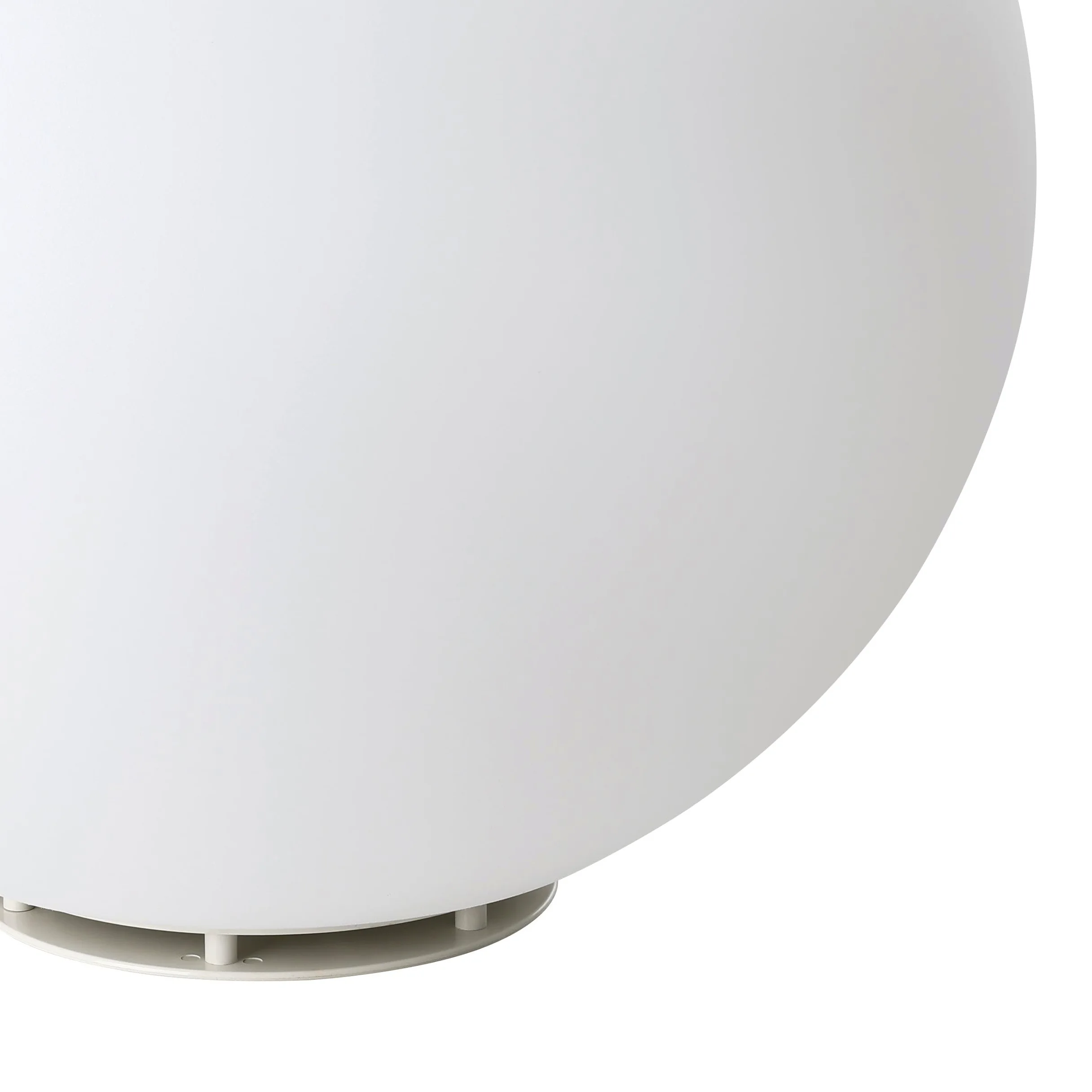 Eglo Monterolo - Sfera da giardino, 1 luce, lampada da terra, in plastica, colore: bianco, attacco E27, diametro: 50 cm, IP65