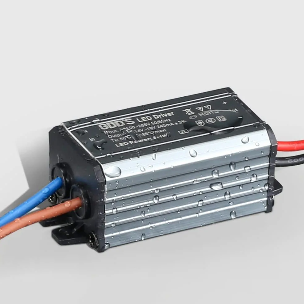 Faretto LED da Incasso IP65 Impermeabile per Doccia da Bagno, Lampada da Incasso Rotonda da 3 W, faretto LED da Esterno Bianco Caldo AC110V-240V 3000 K