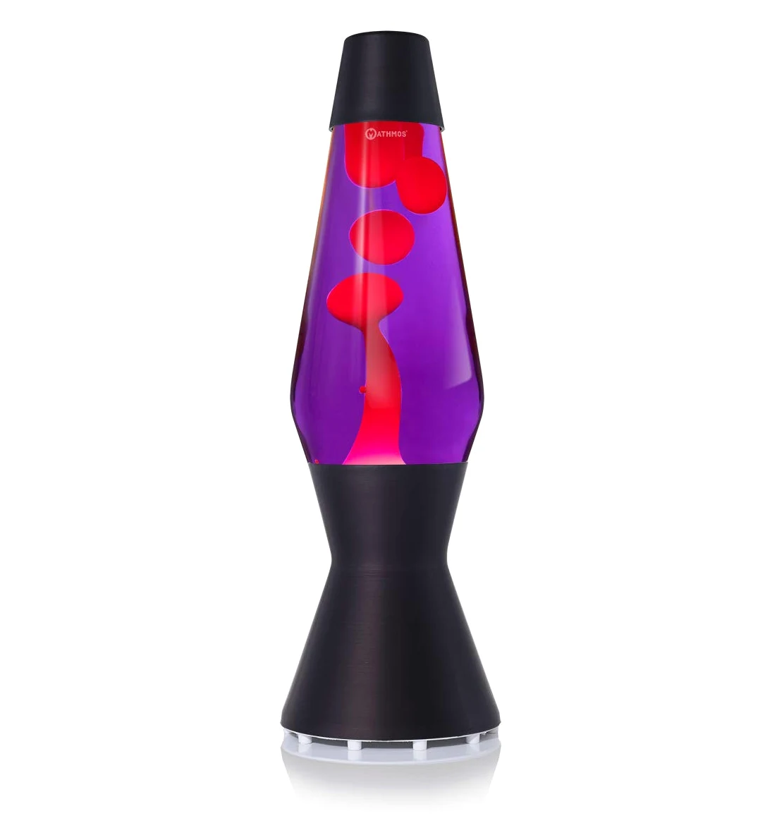 Mathmos Lampada lava Astro Nero | Inventori britannici dell’icona di design del 1963 | Lampada lava Viola/Rossa fatta a mano in Gran Bretagna secondo rigorosi standard di sicurezza