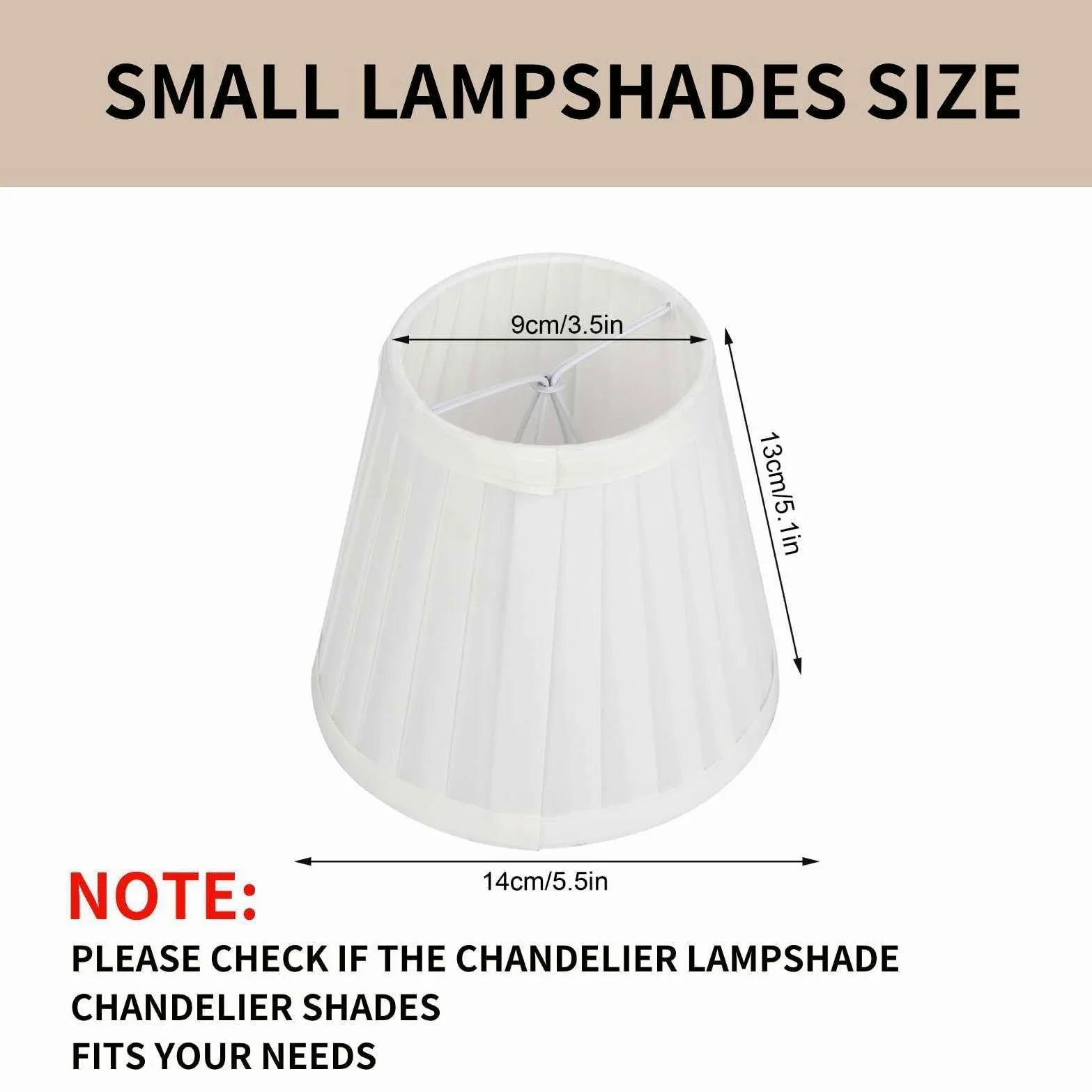 Paralume in Tessuto, Set di 6 Paralume per Lampadario a Barilotto Plissettato, Paralume Piccolo per Lampadine E14, moderna copertura della luce del pendente per Tavolo Lampada Da Parete