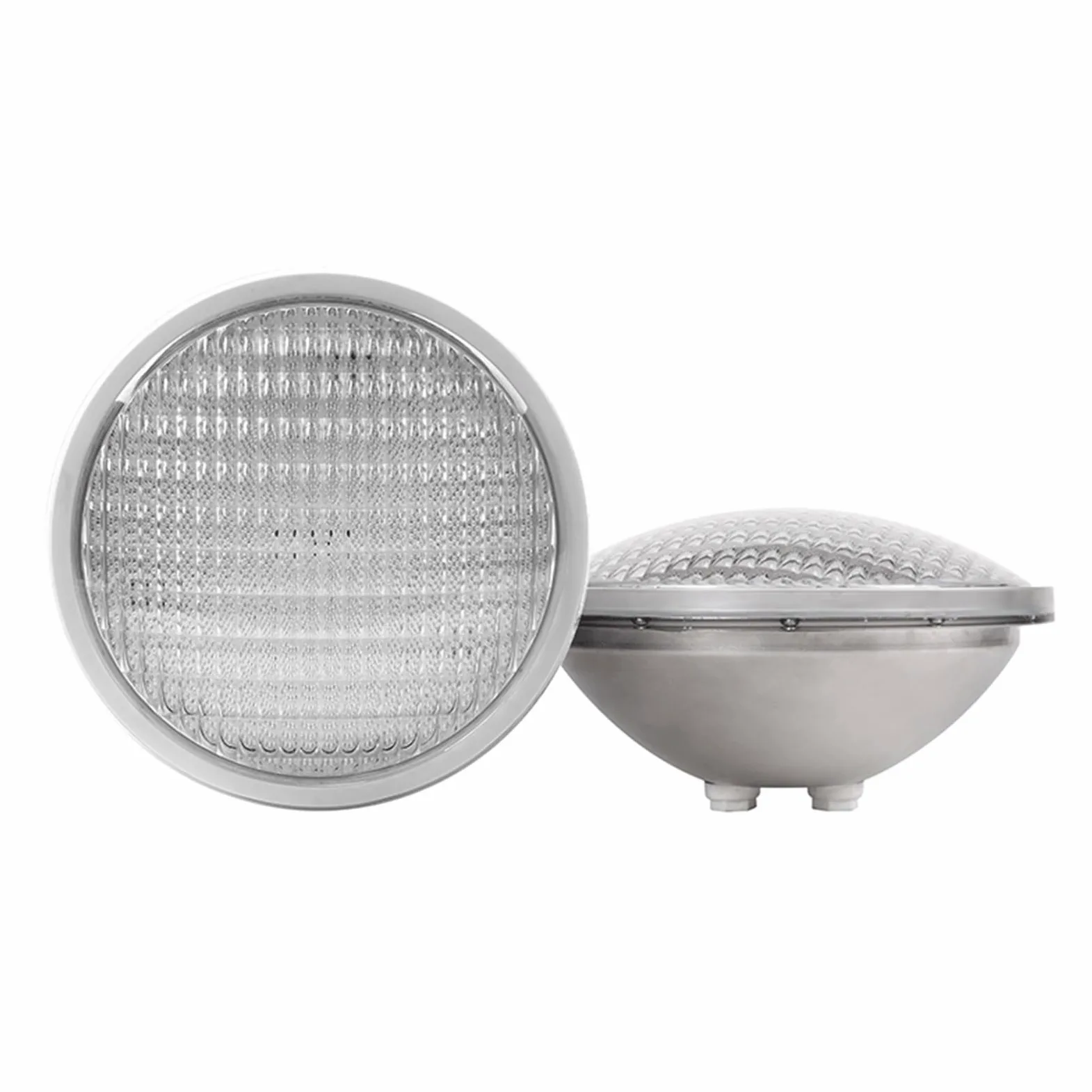 EDEDE Luci Piscina, Luci subacquee Colorate a LED Luci for Piscina Guscio in Acciaio Inossidabile Luci subacquee PAR56 Sorgente Luminosa Alternativa(Noir,PAR56H 18W)