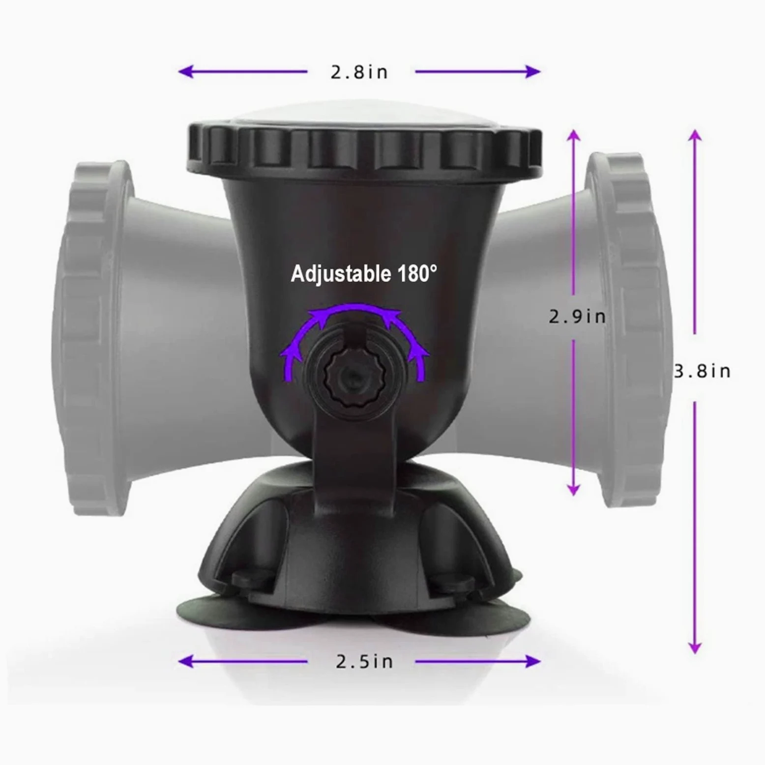 Luci subacquee Impermeabile RGB Luci spot subacquee, DC12V Remoto Control Amphibious Change Color PORTATO Luci sommersi IP68 Lampada a riflettori dell'acquario impermeabile Luci da piscina Luci da lag