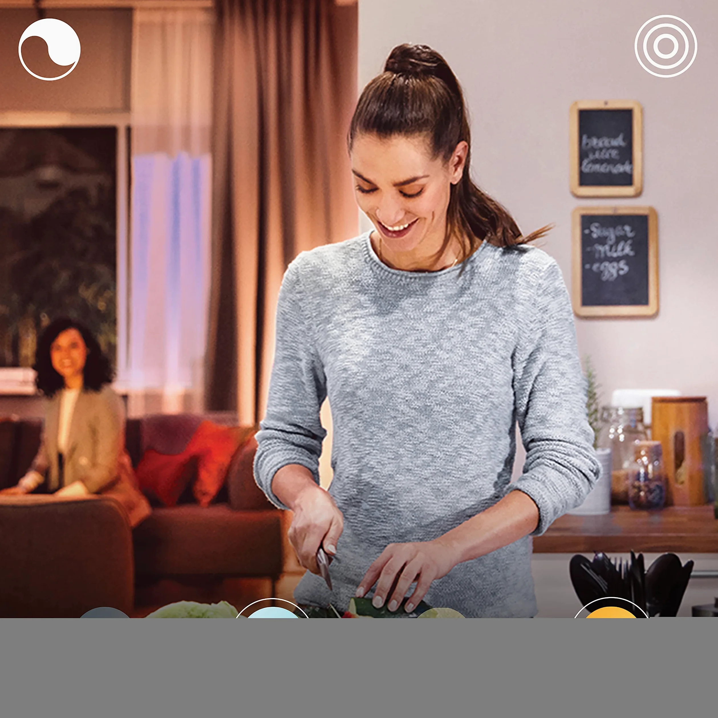 Philips Hue Idris Faretto (Nero) - 1 luce - Calda/Fredda | Include Hue Dimmer Switch - Faretto da parete o soffitto per bagno - GU10 - Hue White Ambiance