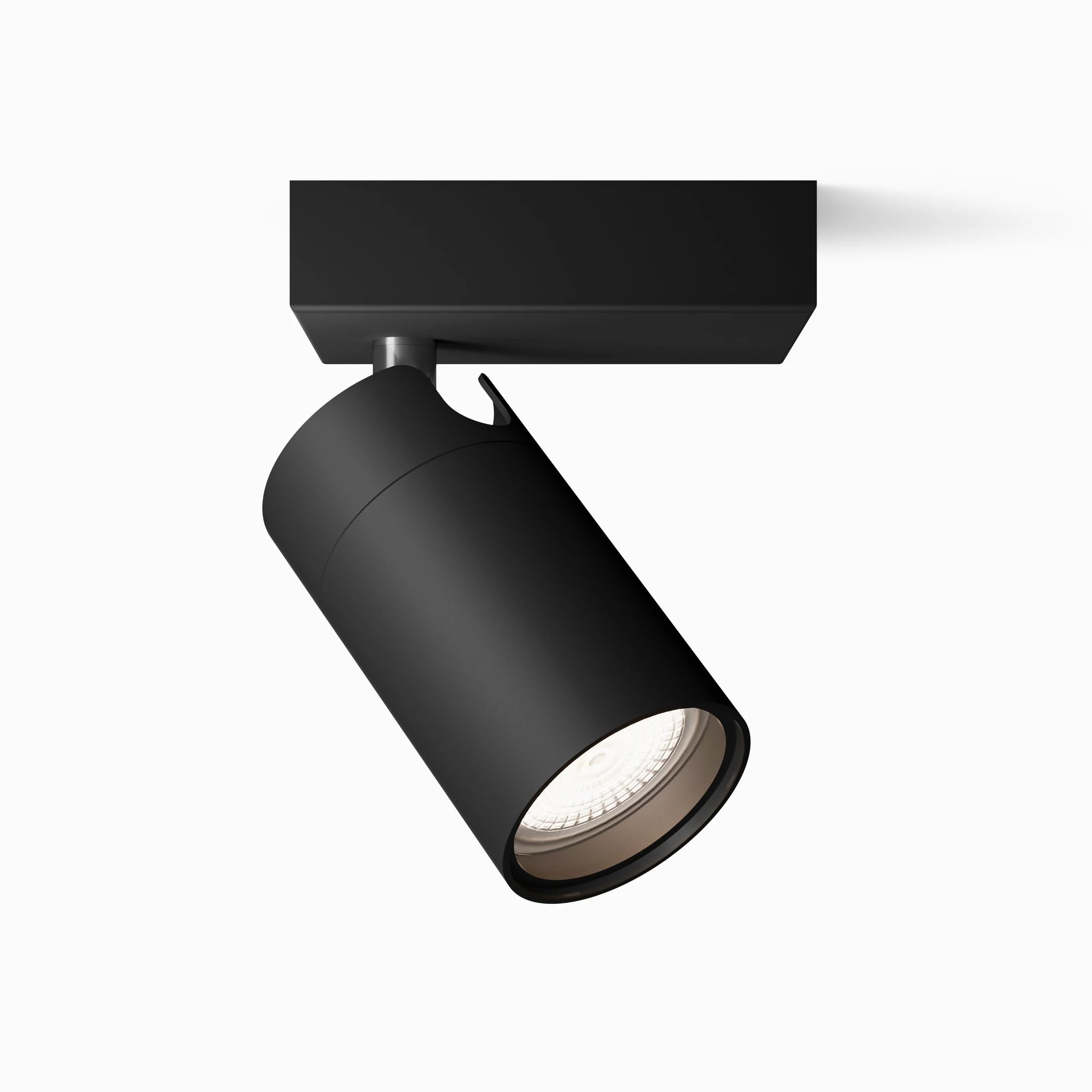 Philips Hue Idris Faretto (Nero) - 1 luce - Calda/Fredda | Include Hue Dimmer Switch - Faretto da parete o soffitto per bagno - GU10 - Hue White Ambiance