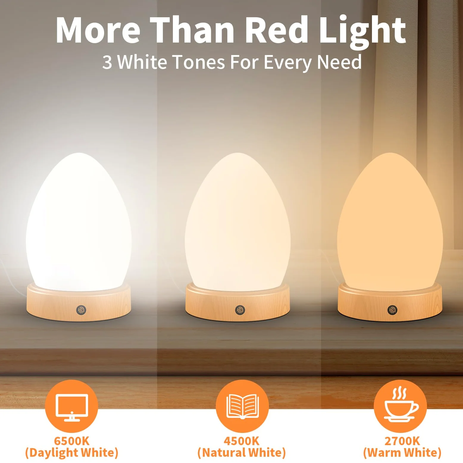 Lampada per terapia a luce rossa da 670 nm per sonno e relax, lampada solare da 10000 Lux con telecomando, doppia funzione di aiuto per il sonno e lampada solare, luce notturna a 4 colori per