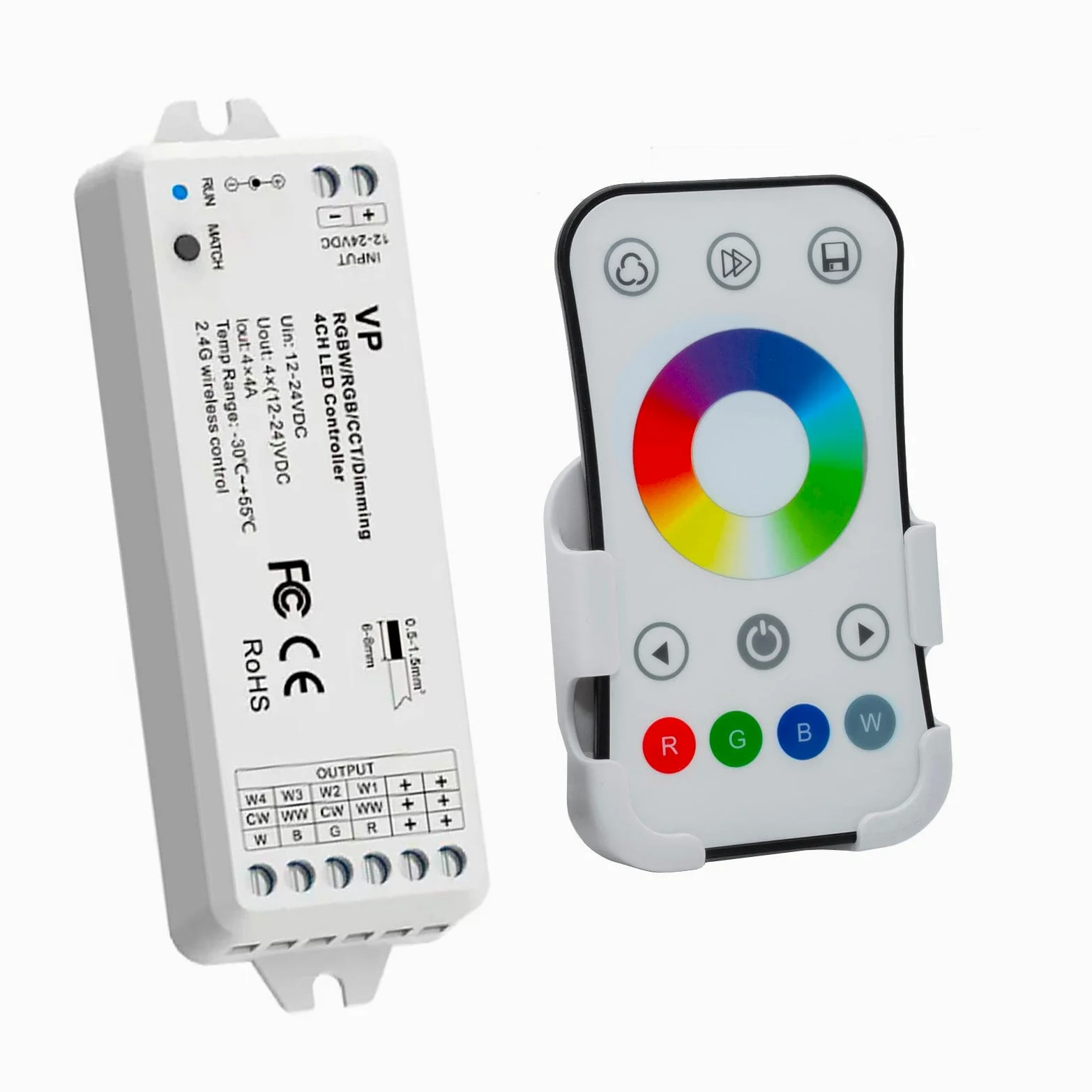 [KIT PROFESSIONALE 3 FARETTI LED RGBW IP65] Faretto led 36W 3X12W incasso per box doccia sensoriale bagno turco 24V rgb+white infiniti colori e giochi di luce cromoterapia relax benessere DIMMERABILE