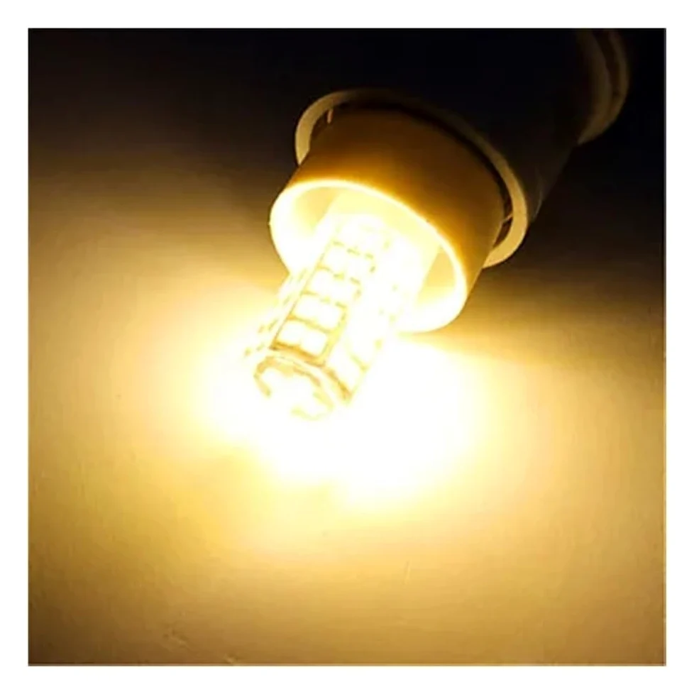Illuminazione KJXP, Confezione da 50 Lampadine LED a Mais AC220V E14/G4/G9 5W LED Bi-pin 152leds-SMD3014 Lampadine Bianco Caldo/Bianco Freddo(Warm White,E14)